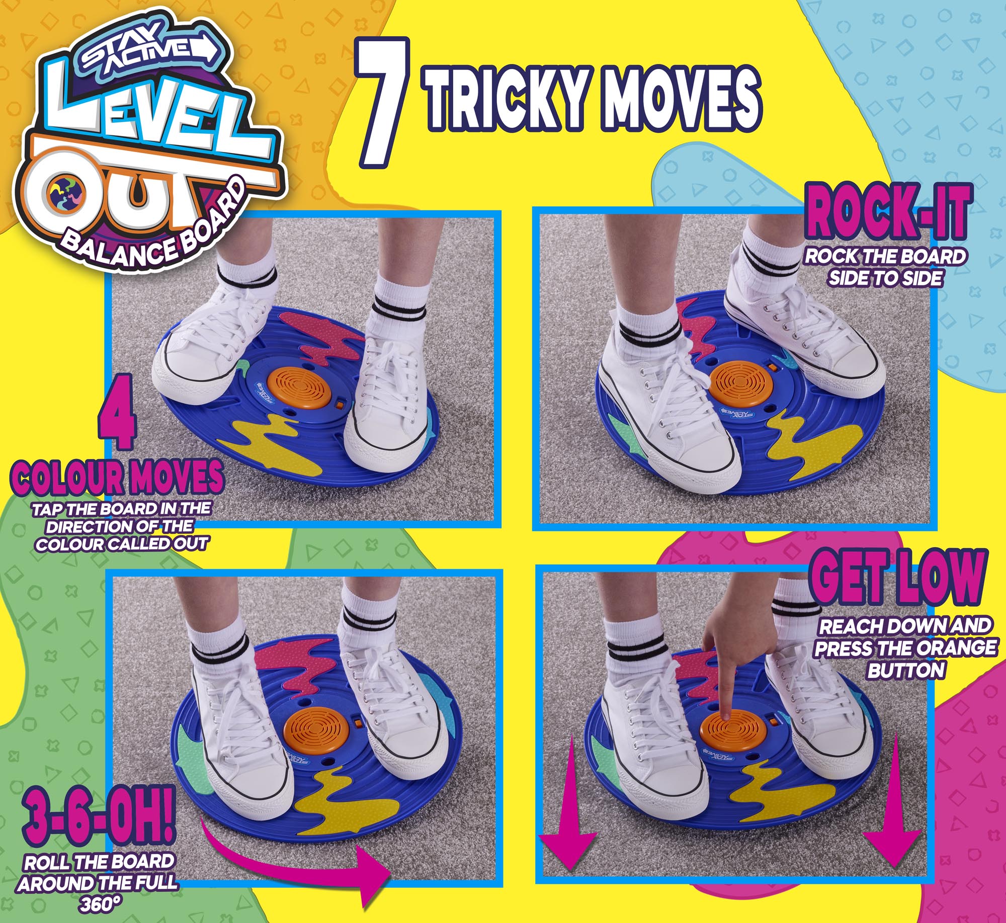 Stay Active Level Out Balance Board - Image 4