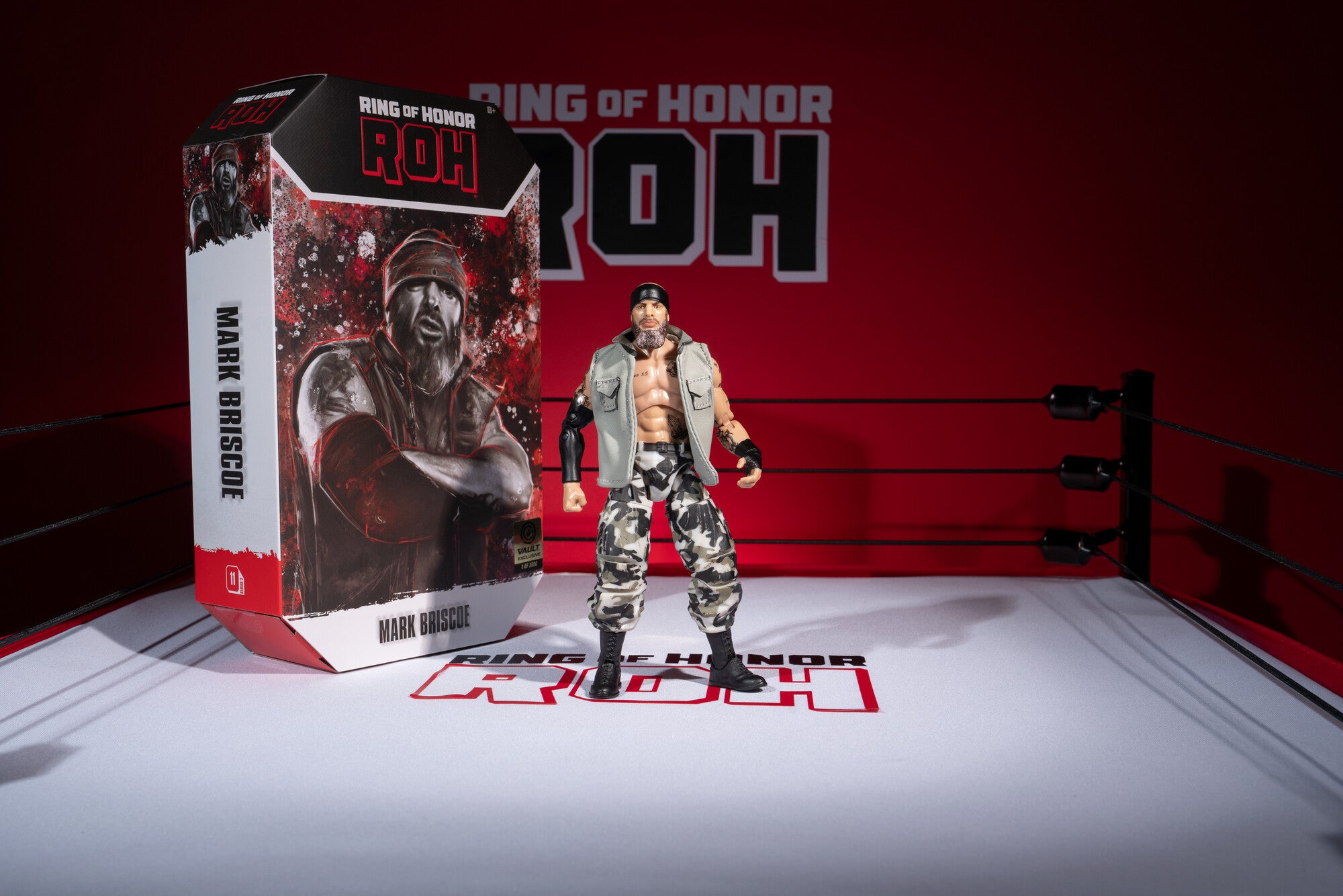 Ring of Honor 6-Inch Mark Briscoe Figure - Image 8