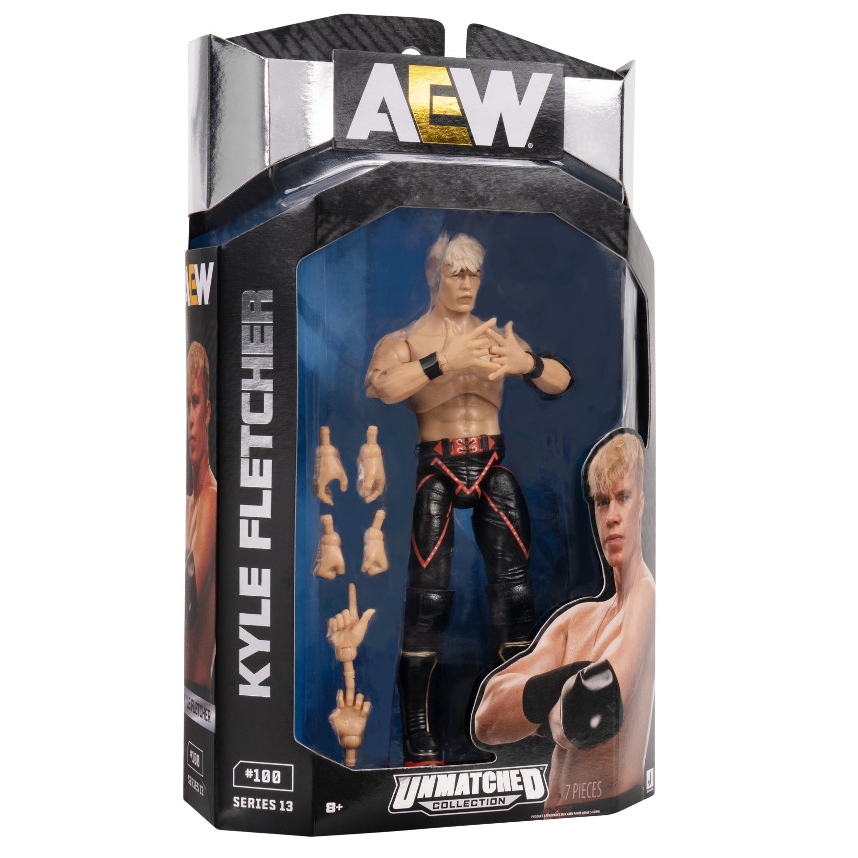 AEW Unmatched 6-Inch Kyle Fletcher Figure - Image 14