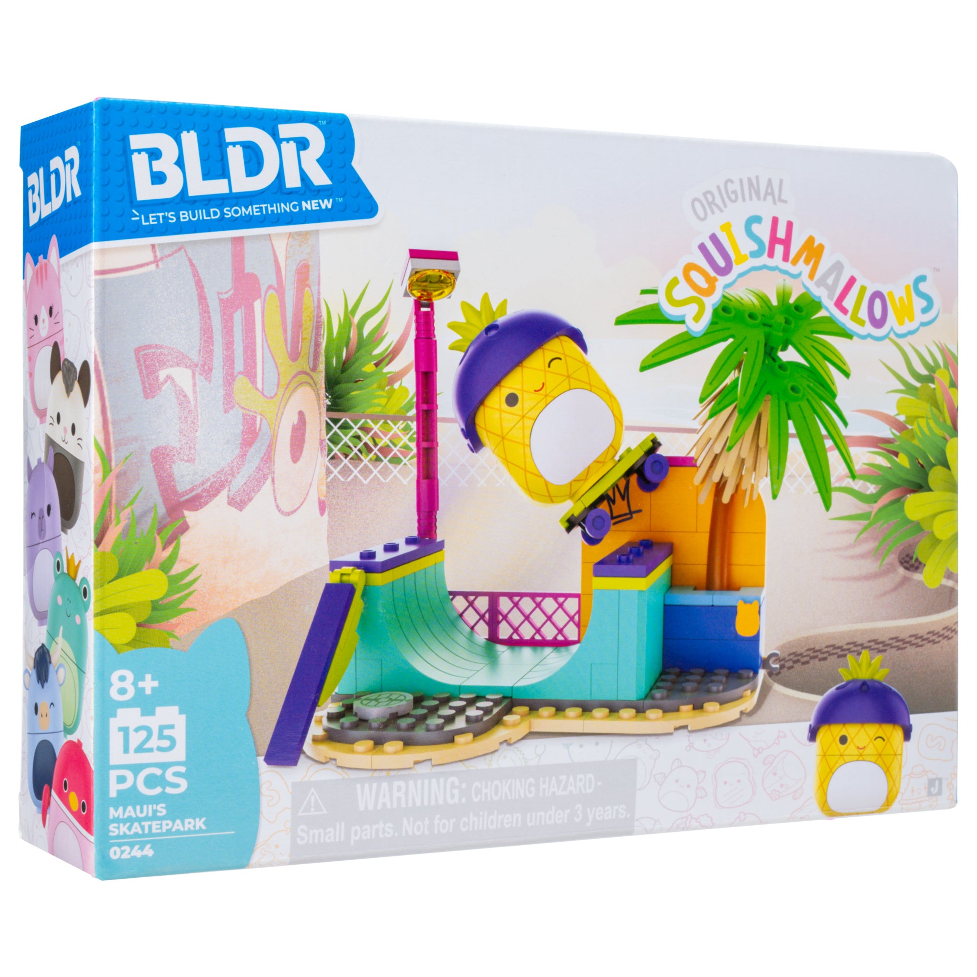 Squishmallows Maui's Skatepark Building Set - Image 2