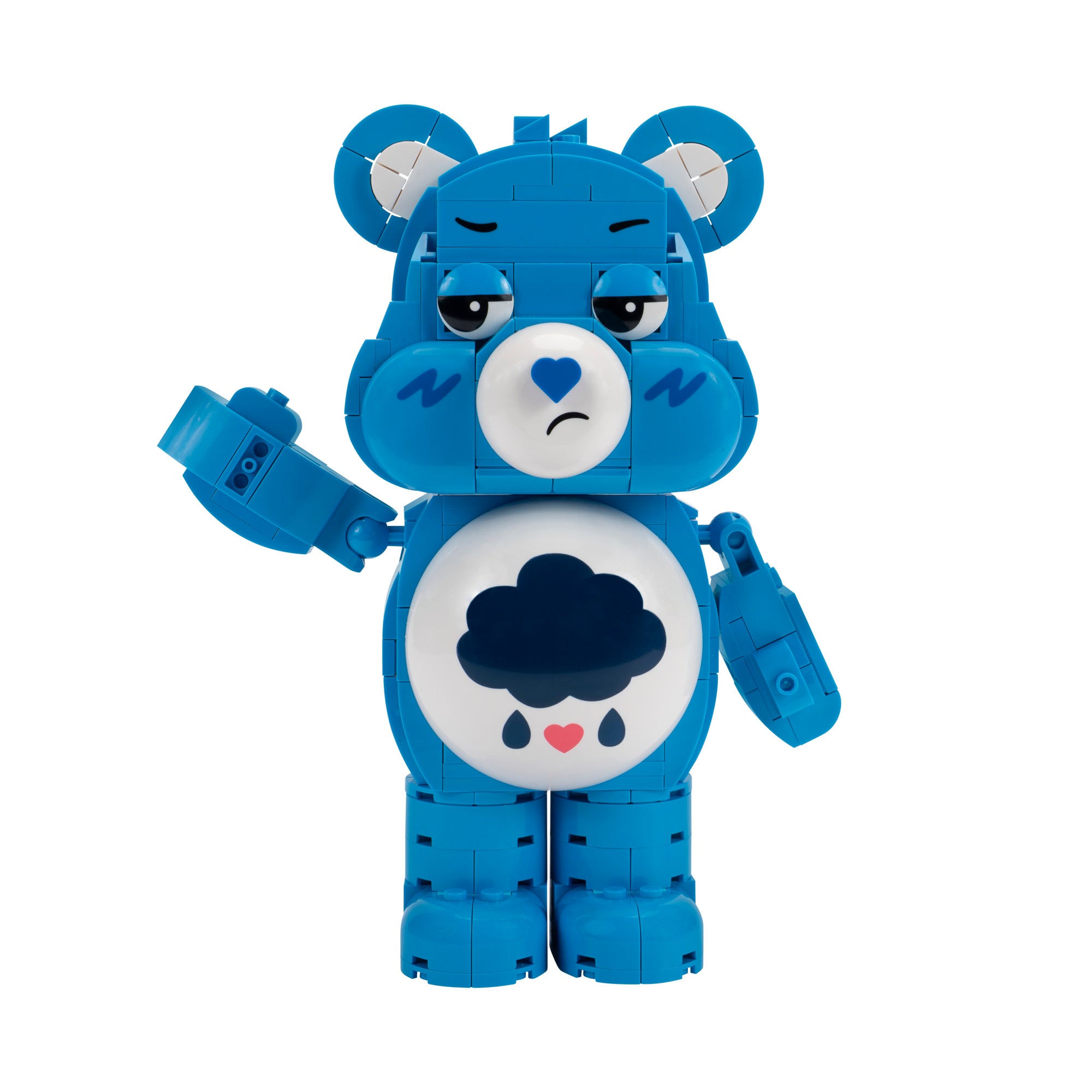 Care Bears Grumpy Bear Building Set - 7-Inch Buildable Articulated Figure - Image 5