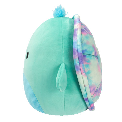 12-Inch Cascade the Teal Turtle with Tie-Dye Shell - Image 3