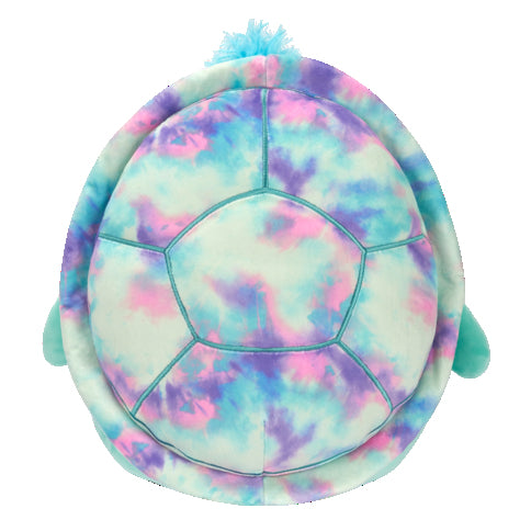 12-Inch Cascade the Teal Turtle with Tie-Dye Shell - Image 4