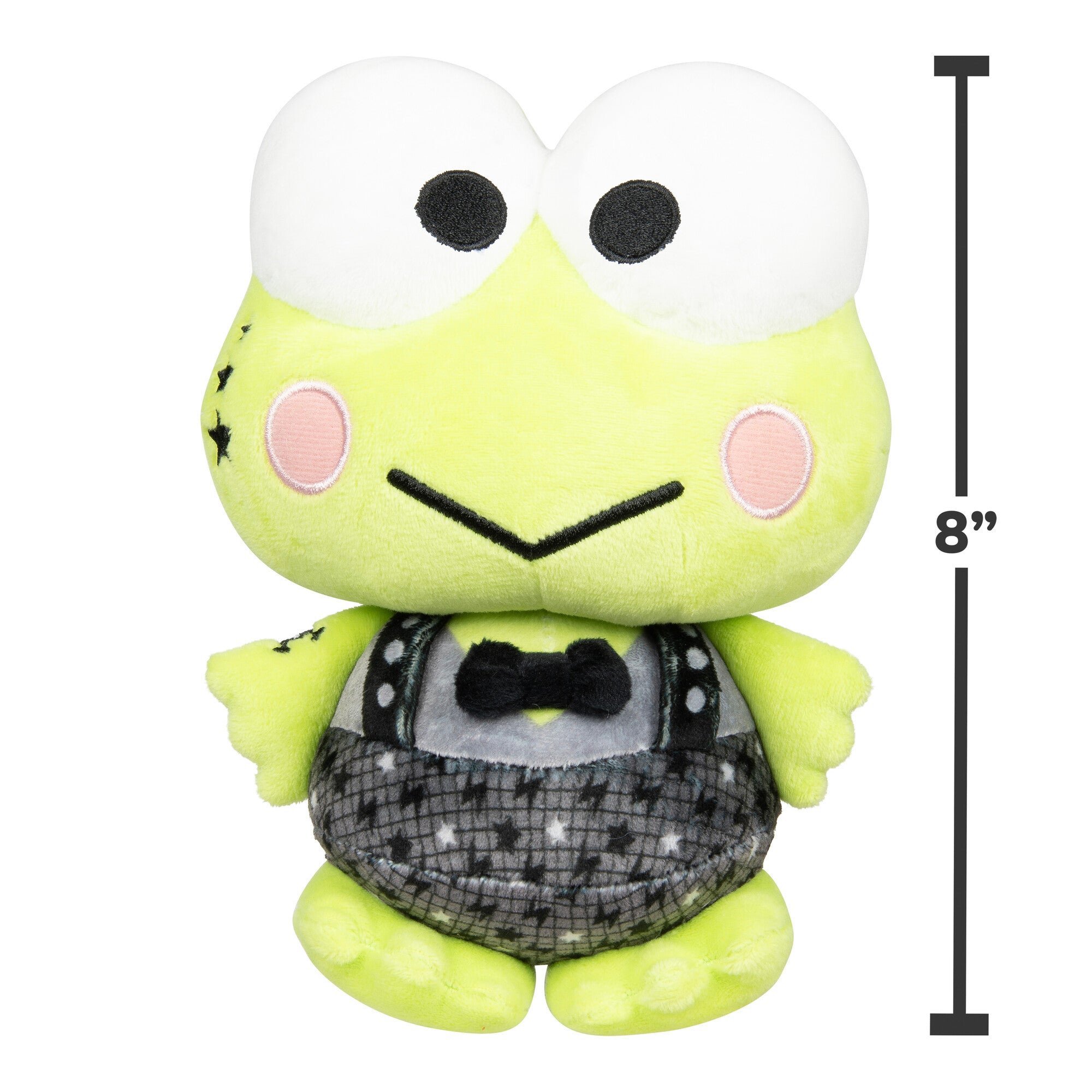 Hello Kitty and Friends Series 2 - Keroppi 8-Inch Punks Plush - Image 4