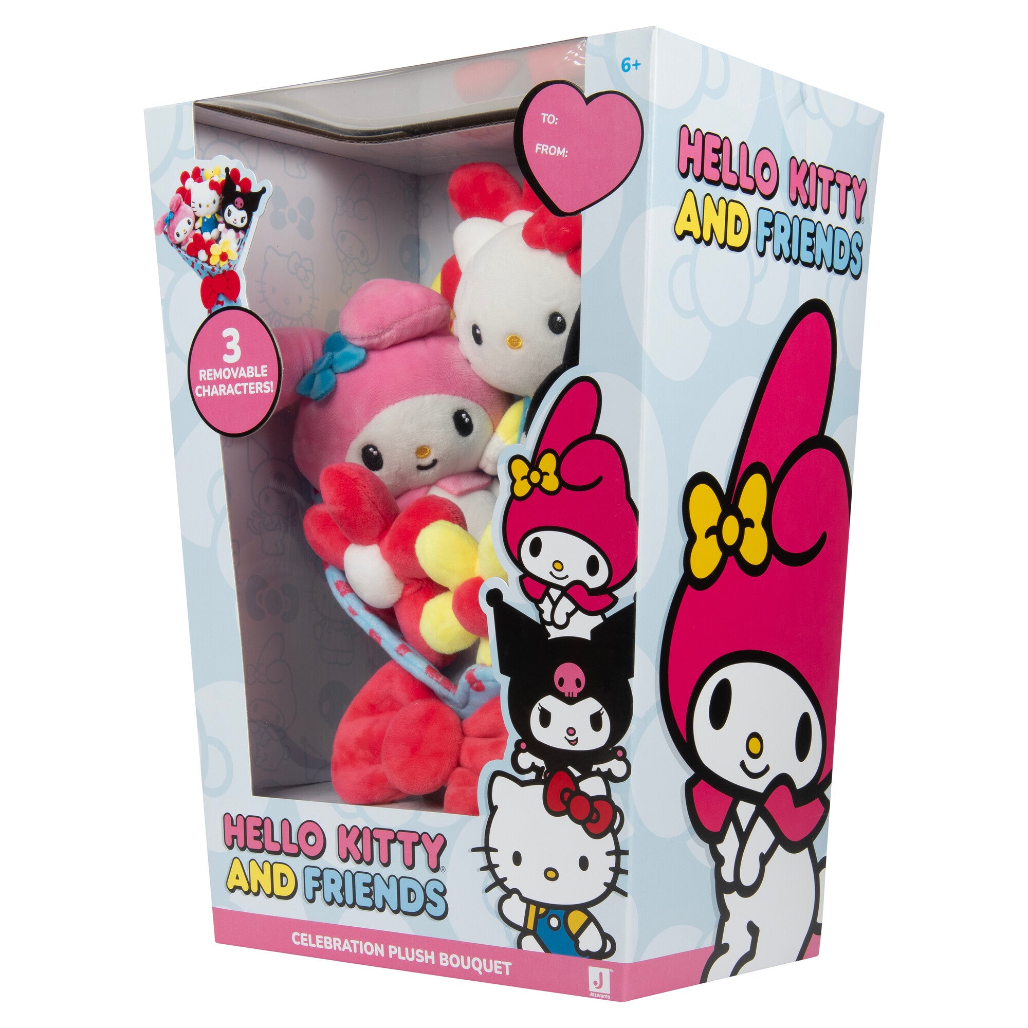 Hello Kitty and Friends 12-Inch Plush Celebration Bouquet - Image 9