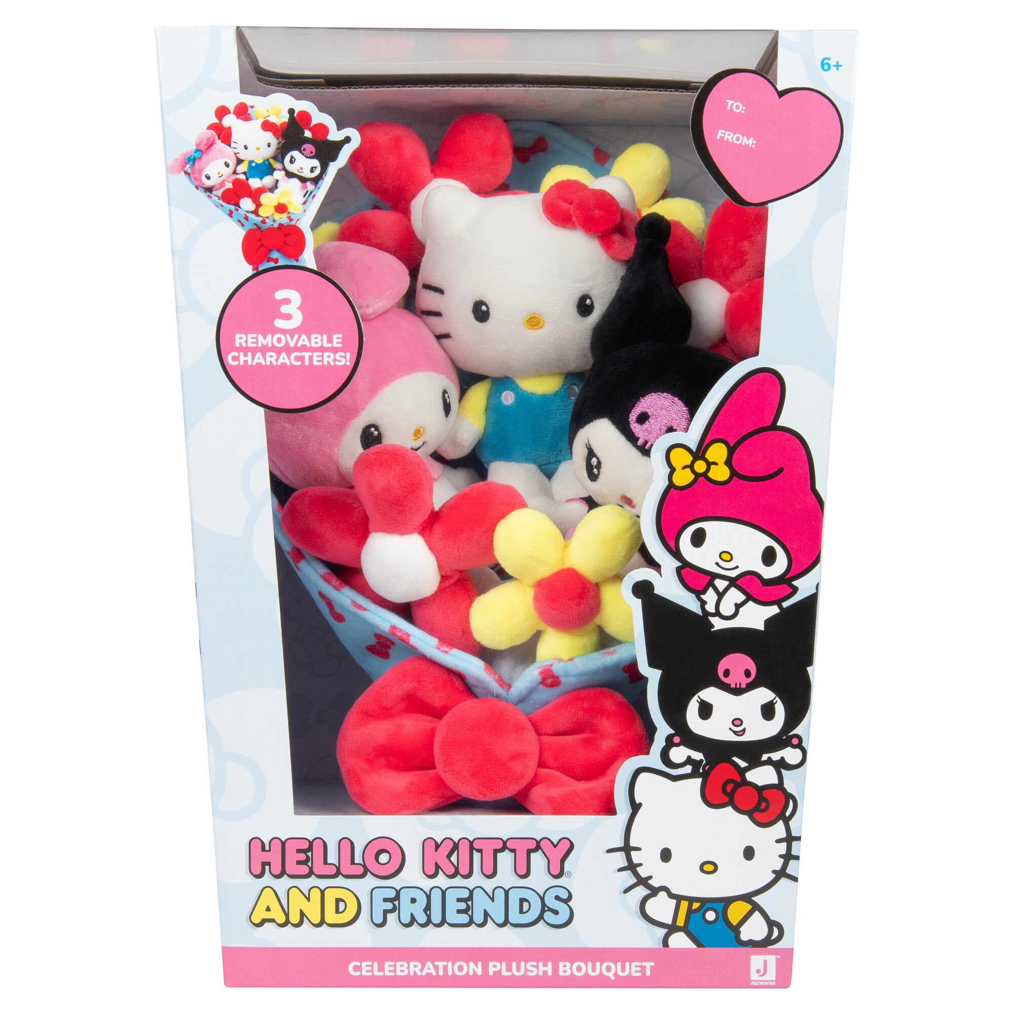 Hello Kitty and Friends 12-Inch Plush Celebration Bouquet - Image 2