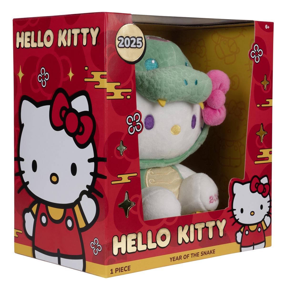 Hello Kitty and Friends 8-Inch Hello Kitty 2025 Year of the Snake New Year Plush - Limited Edition - Image 7