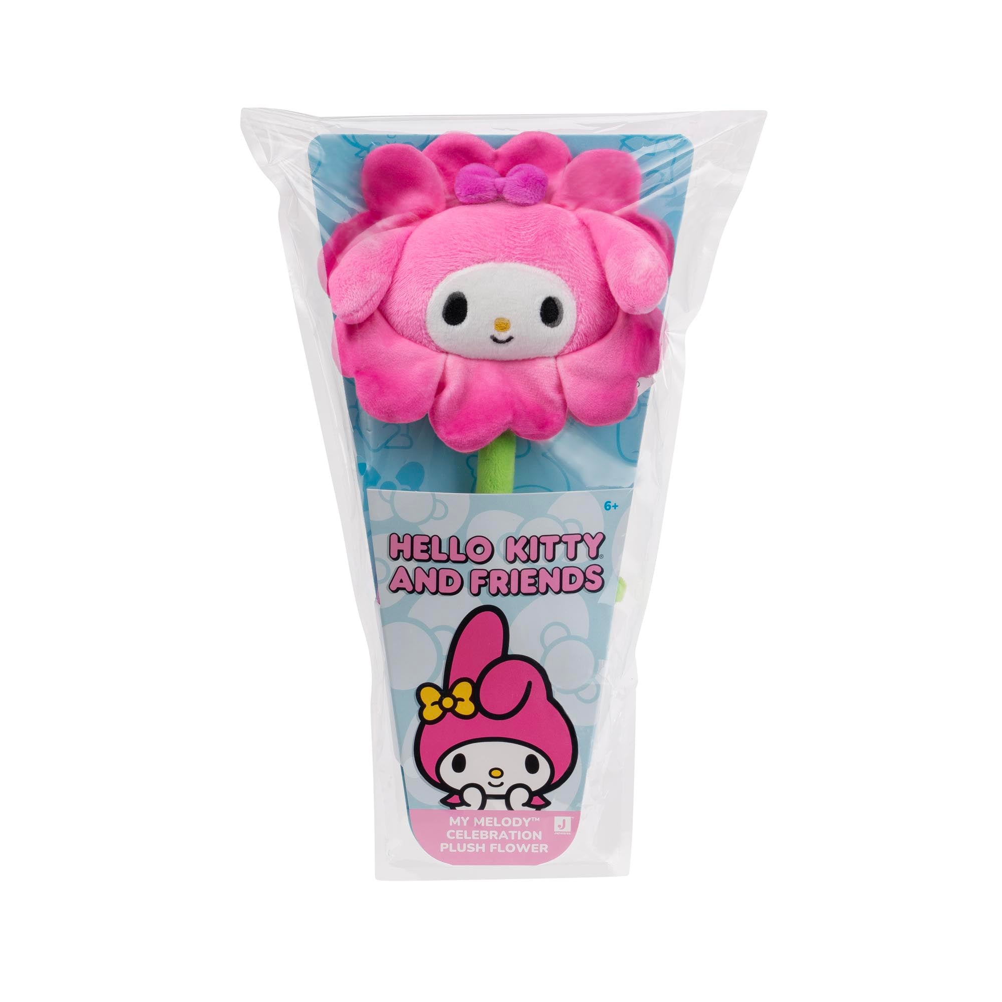 Hello Kitty and Friends 14-Inch Plush Flower 2-Pack - Hello Kitty & My Melody - Image 8