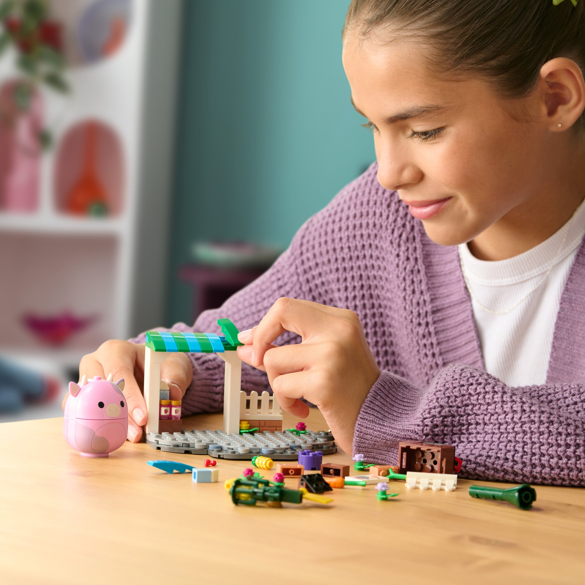 Squishmallows Patty's Farmers Market Building Set - Image 5