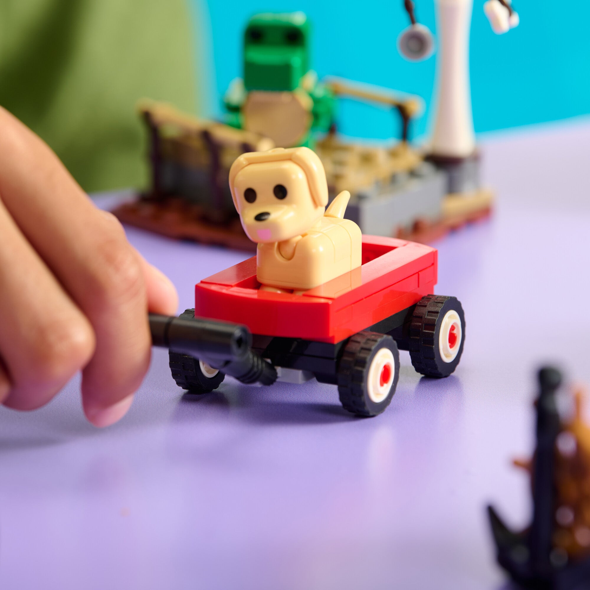 Adopt Me Dog & Red Wagon Stroller Building Set - Image 2