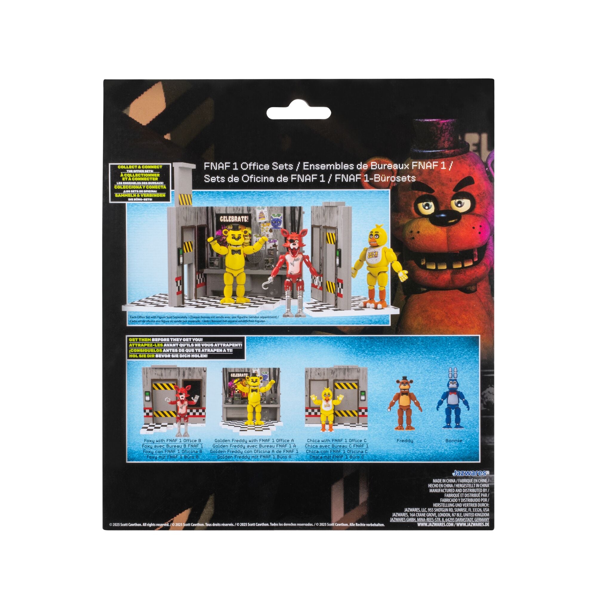 Five Nights at Freddy's Classic Chica Office Set - 5-Inch Articulated Figure - Image 10