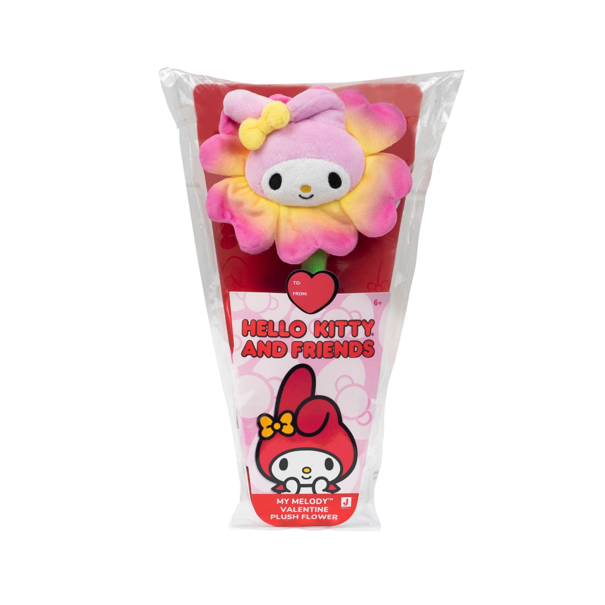 Hello Kitty and Friends 14-Inch Plush Flower 2-Pack - My Melody & Kuromi - Image 6