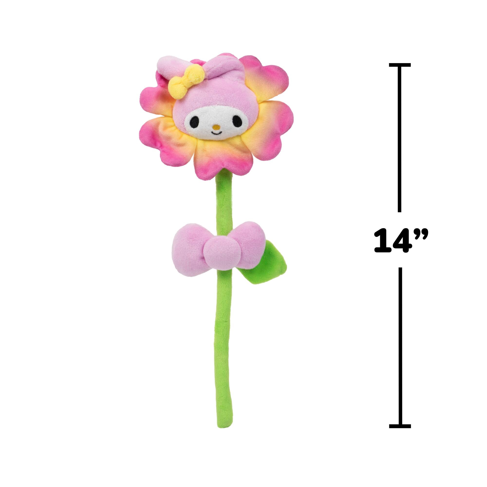 Hello Kitty and Friends 14-Inch Plush Flower 2-Pack - My Melody & Kuromi - Image 7