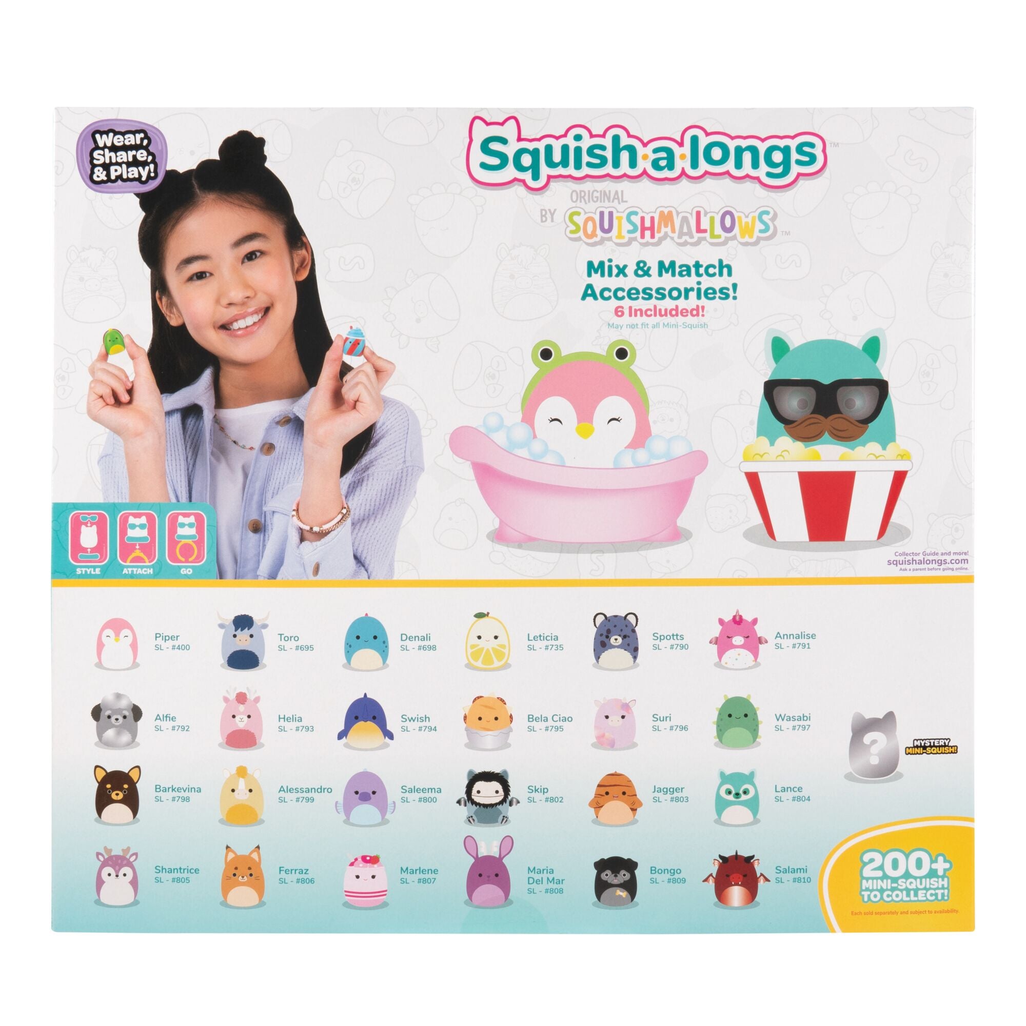 Squish-a-longs Mini-Squish 25-Pack (Wave 5. Style 1) - Image 8