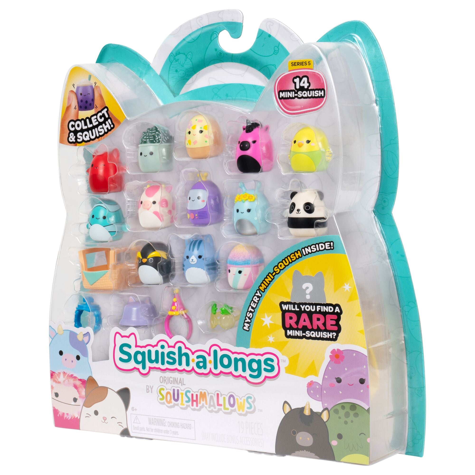 Squish-a-longs Mini-Squish 14-Pack (Wave 5. Style 1) - Image 7