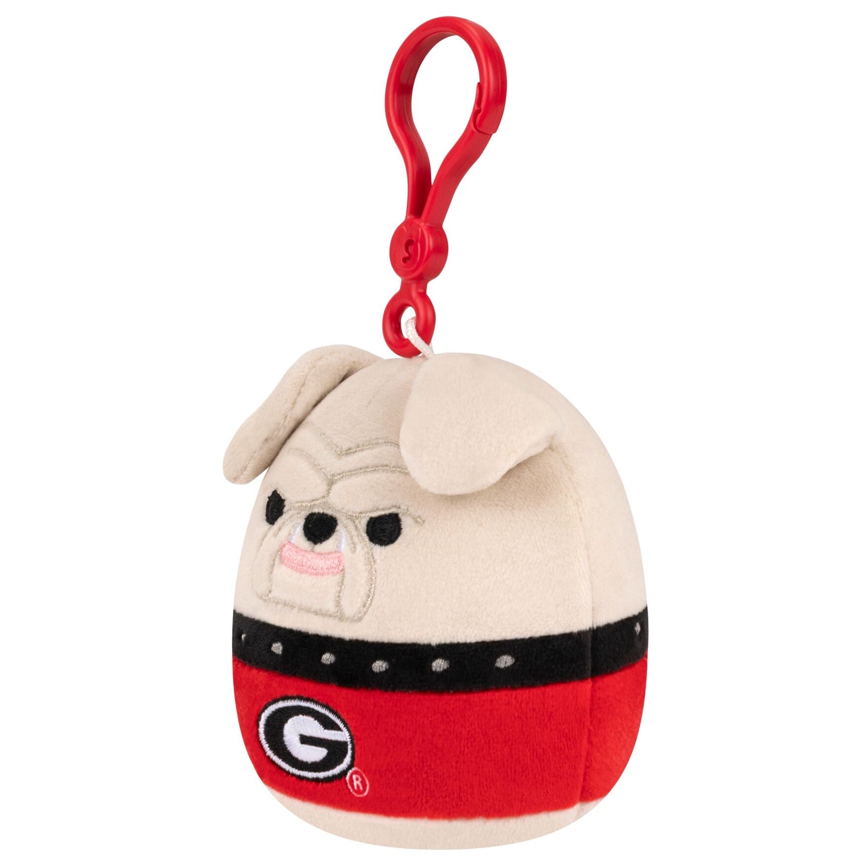 University of Georgia 3.5-Inch Hairy Dawg Plush Clip - Image 3