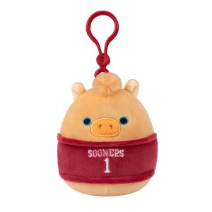 University of Oklahoma 3.5-Inch Boomer Plush Clip