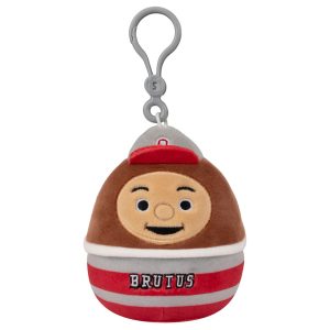 Ohio State 3.5-Inch Brutus Plush Clip