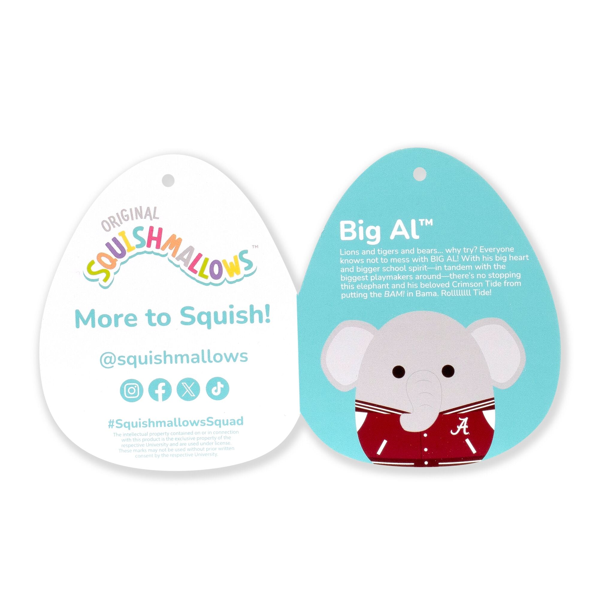 University of Alabama Big Al Plush Bundle - Image 3