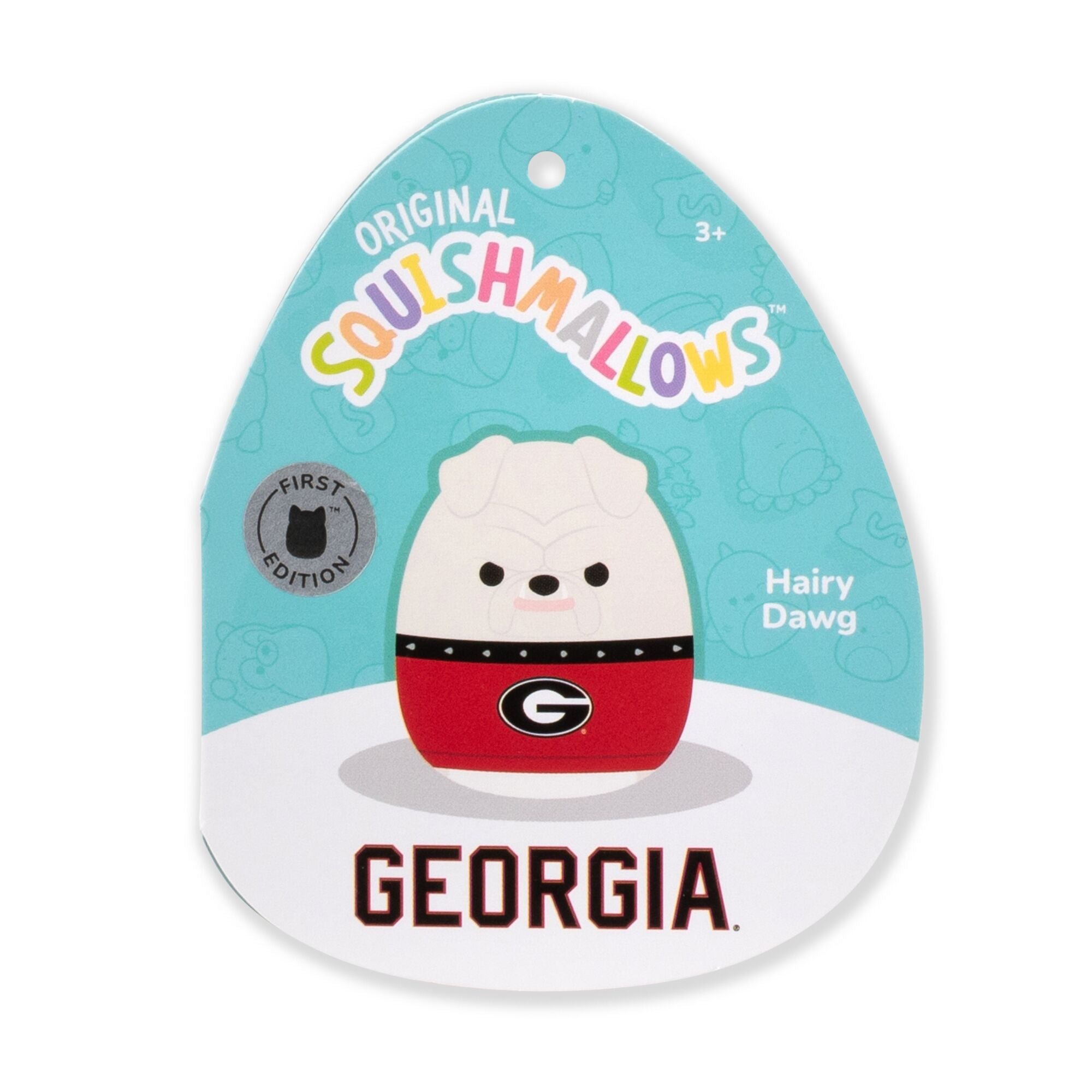 University of Georgia 3.5-Inch Hairy Dawg Plush Clip - Image 6