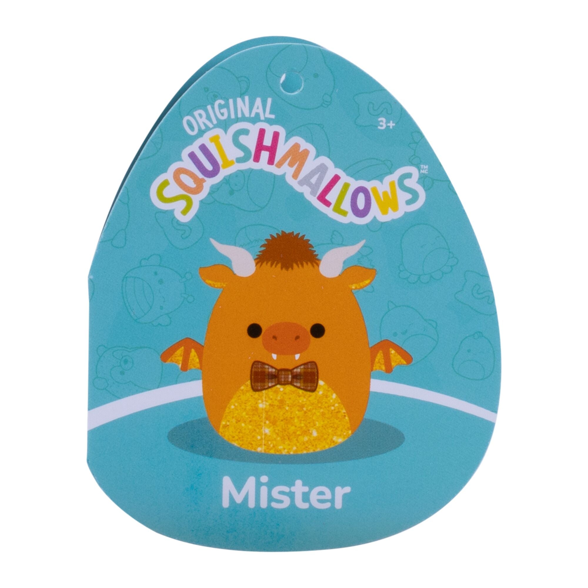 8-Inch Mister the Gold Dragon with Bowtie and Sparkle Belly - Image 5