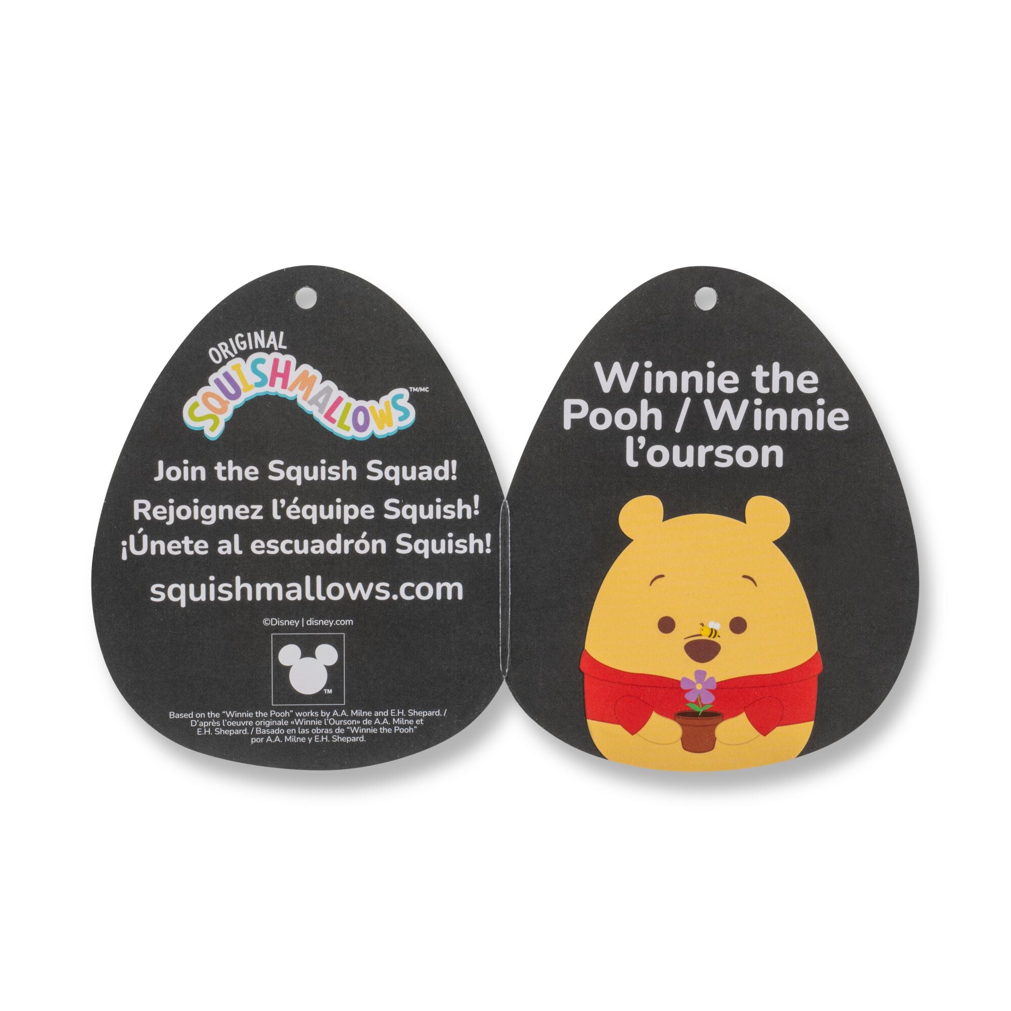 8-Inch Select Series Winnie the Pooh with Bee and Flower - Image 7