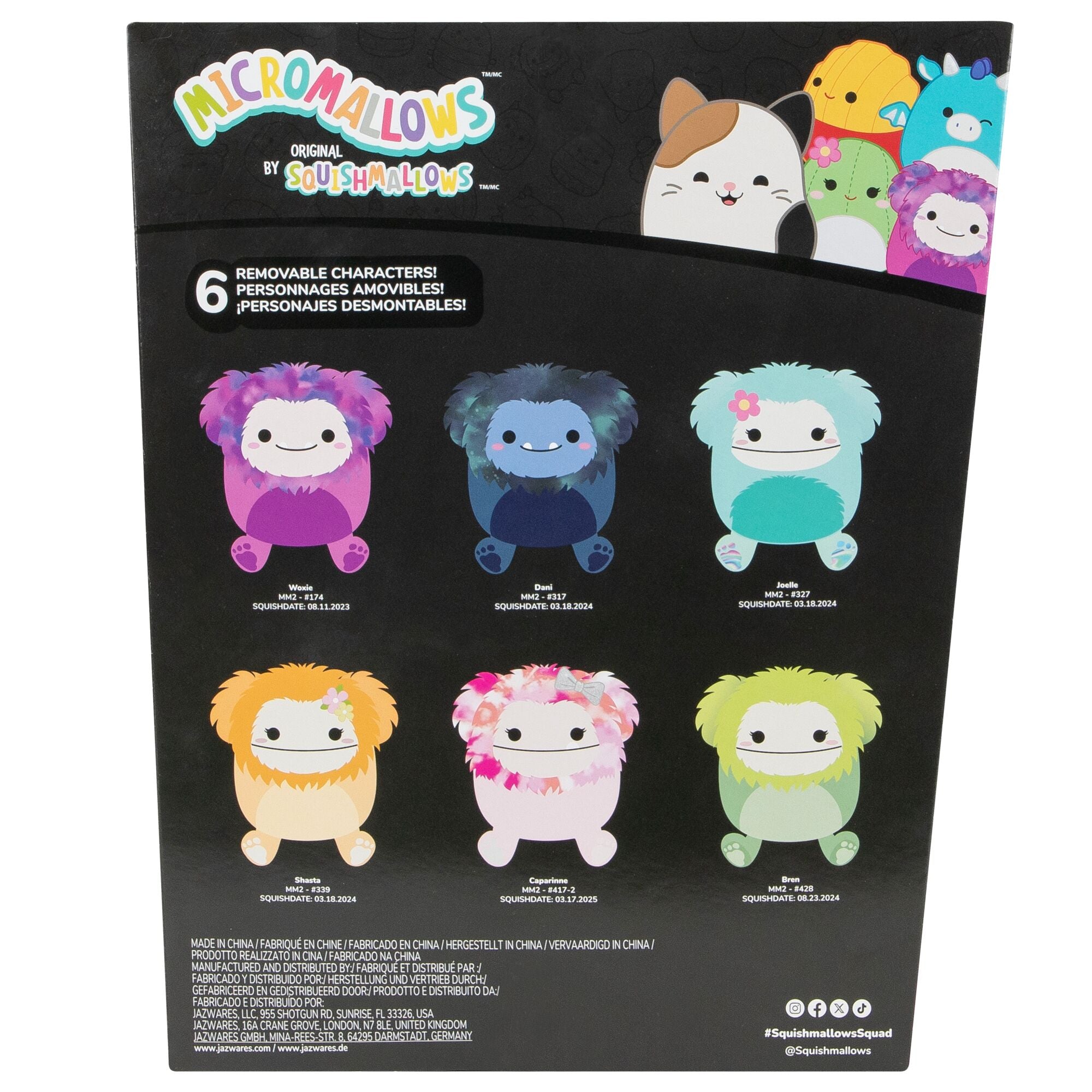 Squishmallows Original Micromallows Bigfoot Bouquet - Image 13