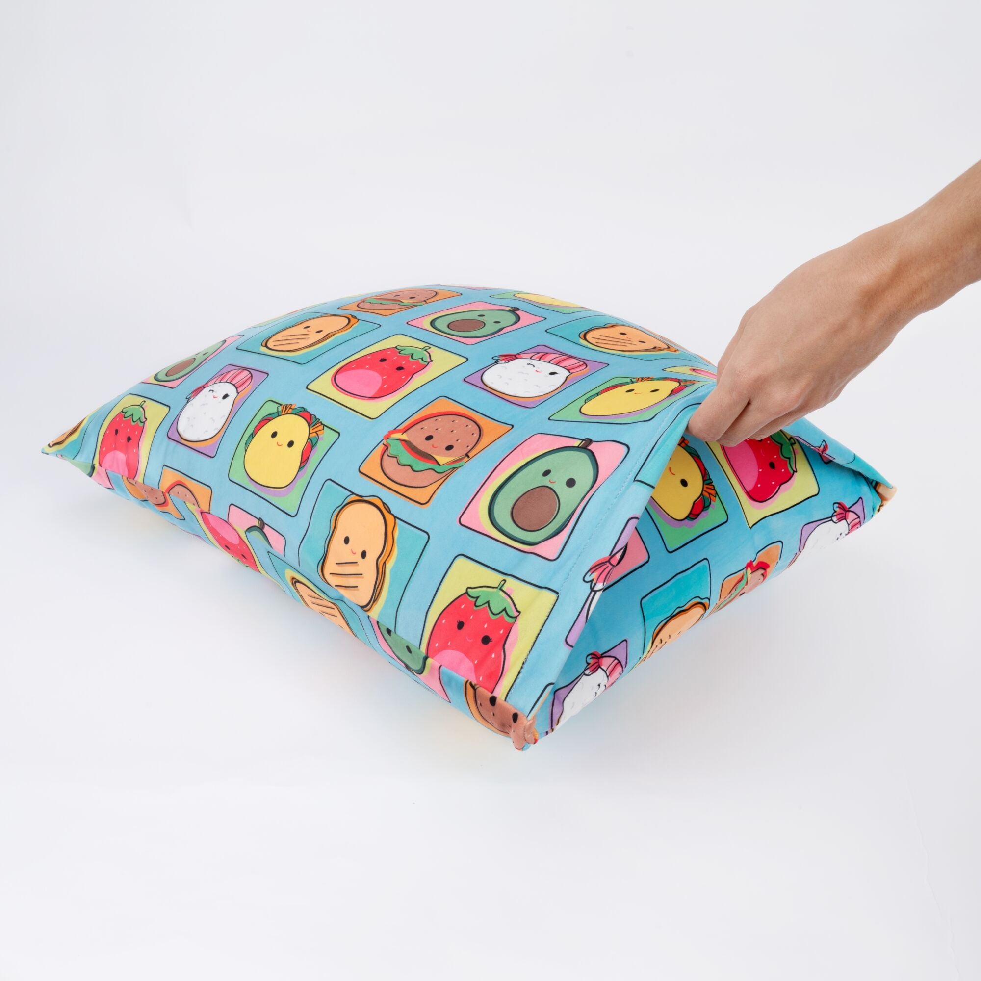 Total Foodies Teal SquishPillow Pillowcase (Standard) - Image 4