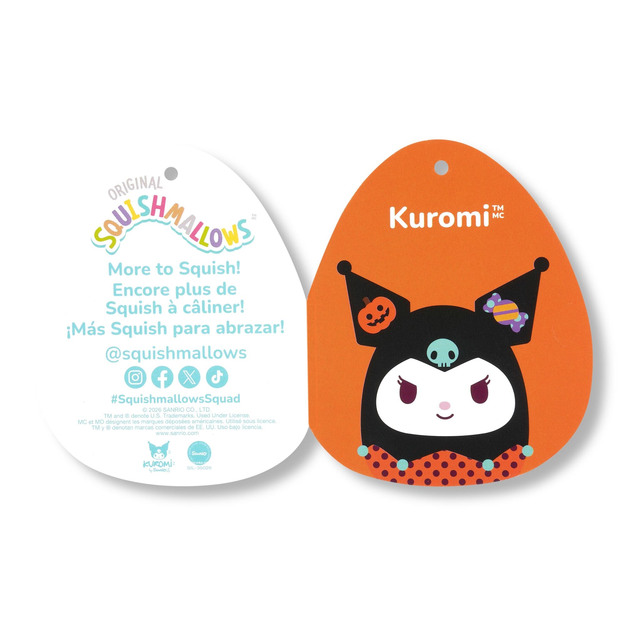 Hello Kitty and Friends 12-Inch Kuromi Halloween 2026 Squishmallows - Image 6