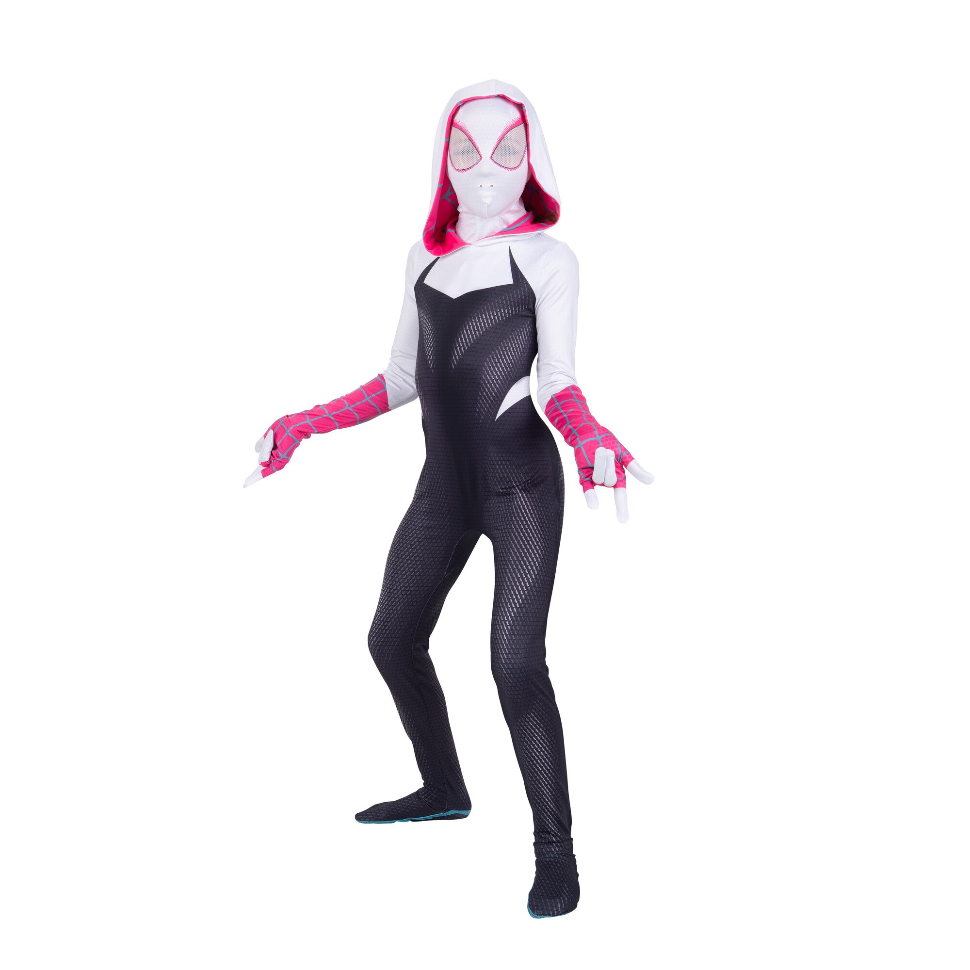 MARVEL Spider-Gwen Official Youth Zentai Costume - Image 5