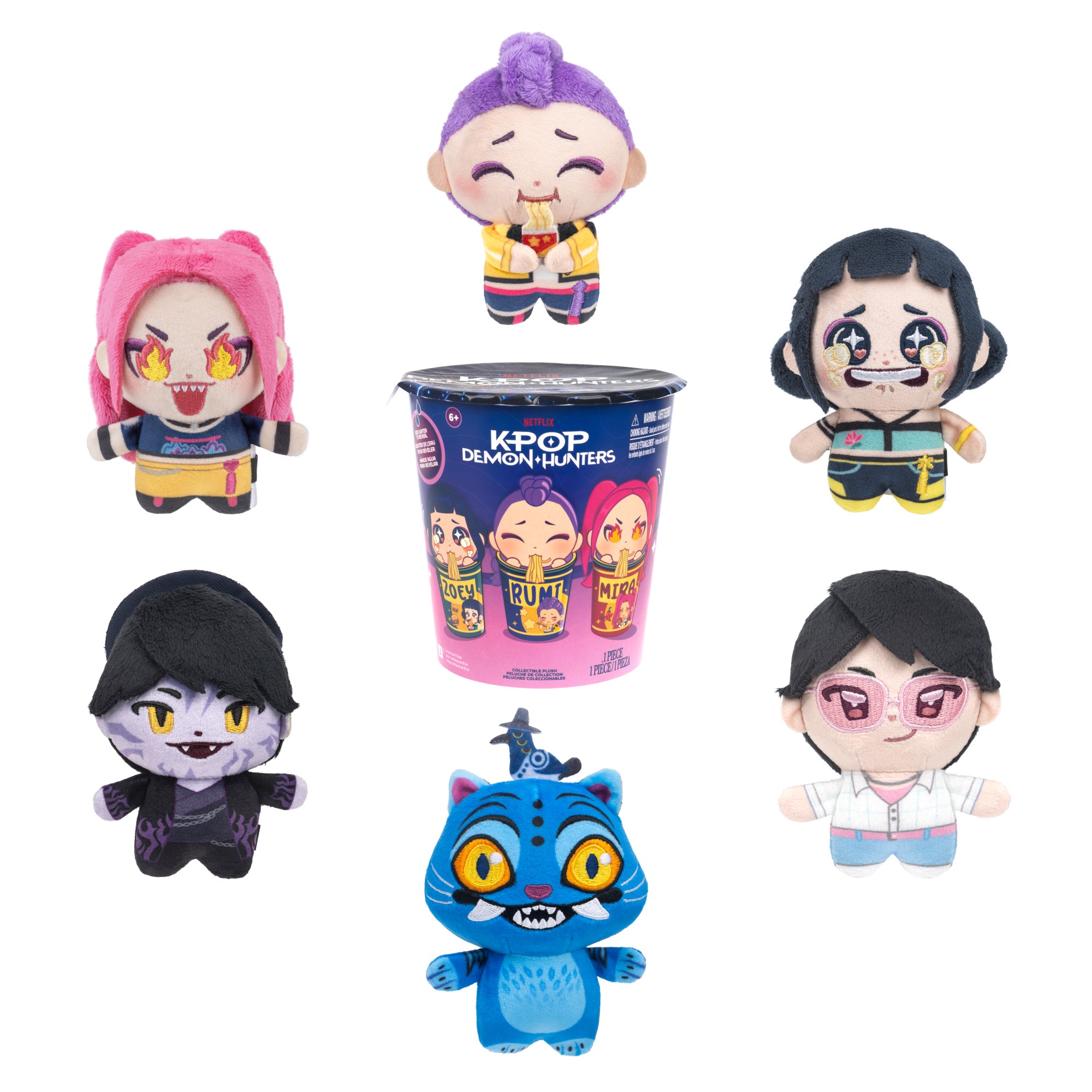 KPop Demon Hunters 4-Inch Blind Mini Rameyon Cups Assortment - Image 2