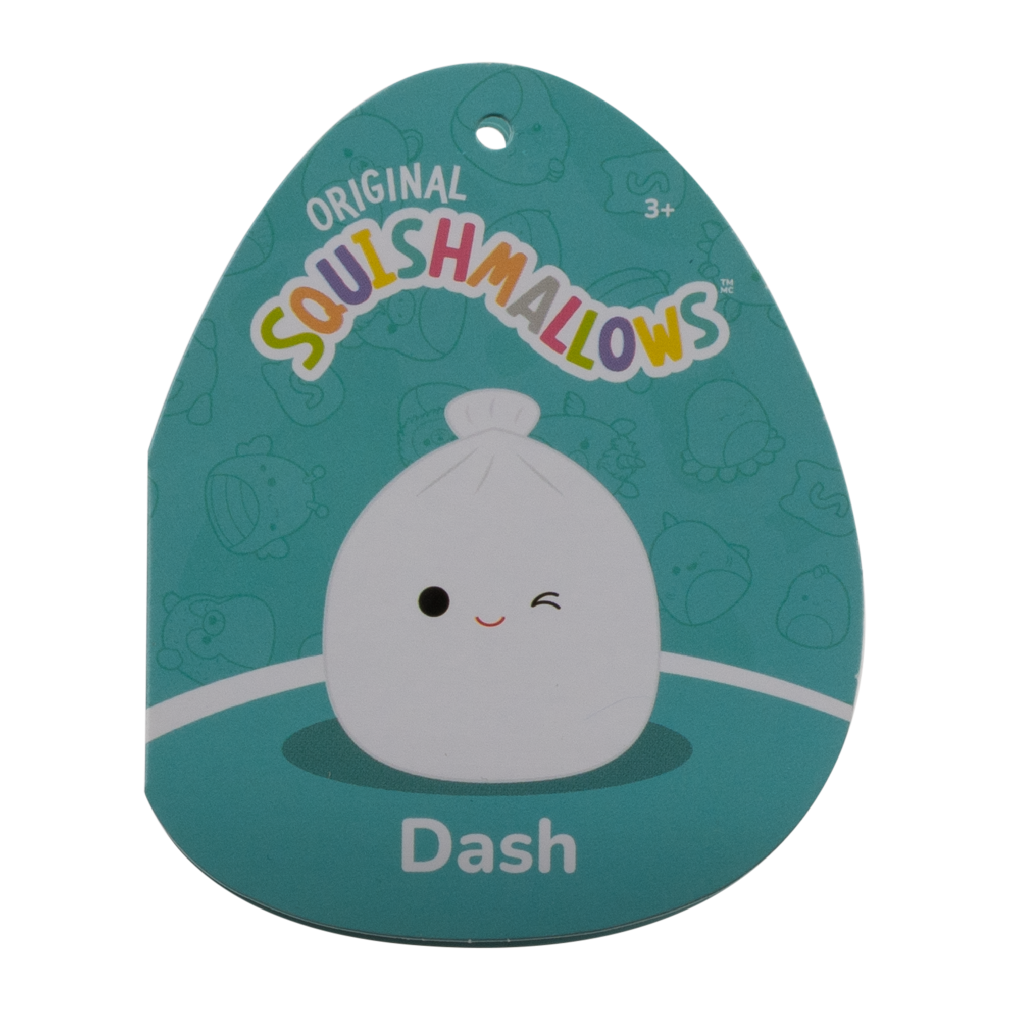 8-Inch Dash Winking White Dumpling - Image 5