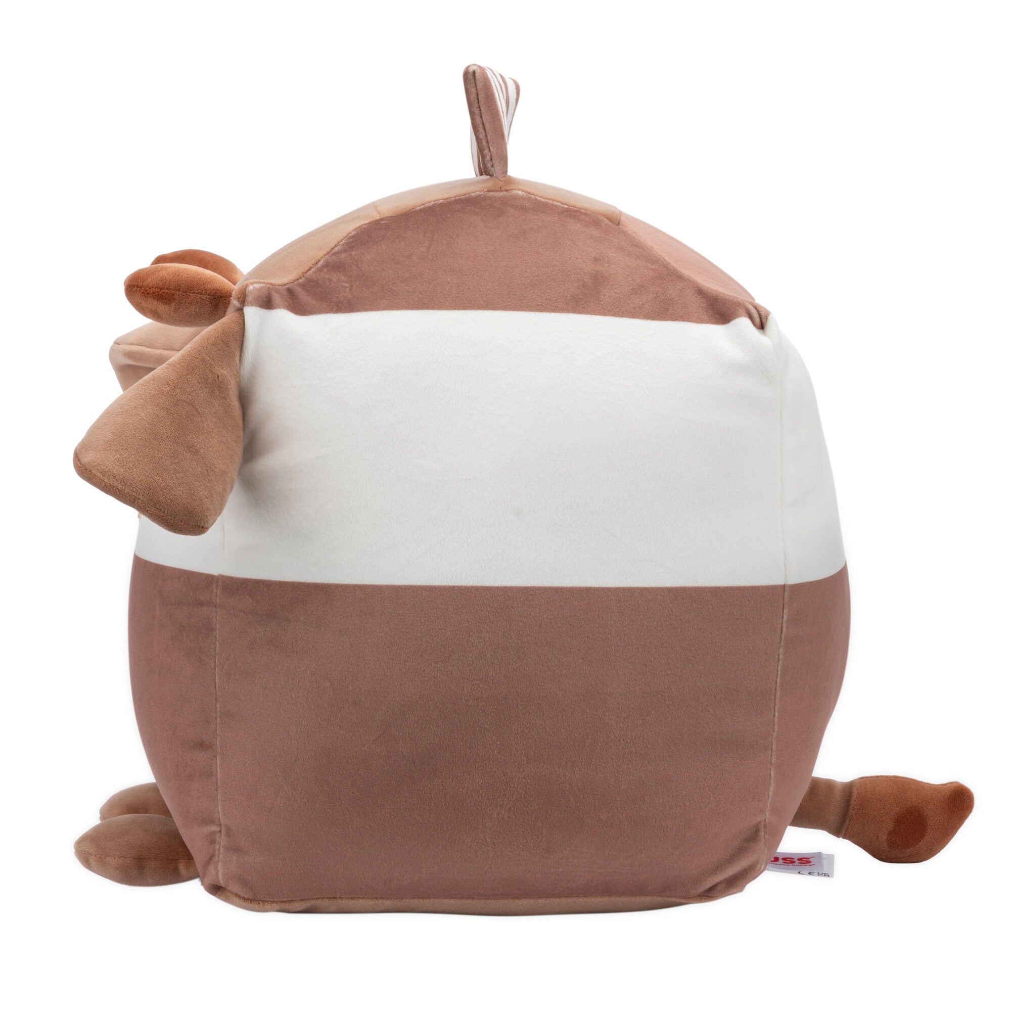Russ 14-Inch Chocolate Milk Box Cow Plush - Image 4