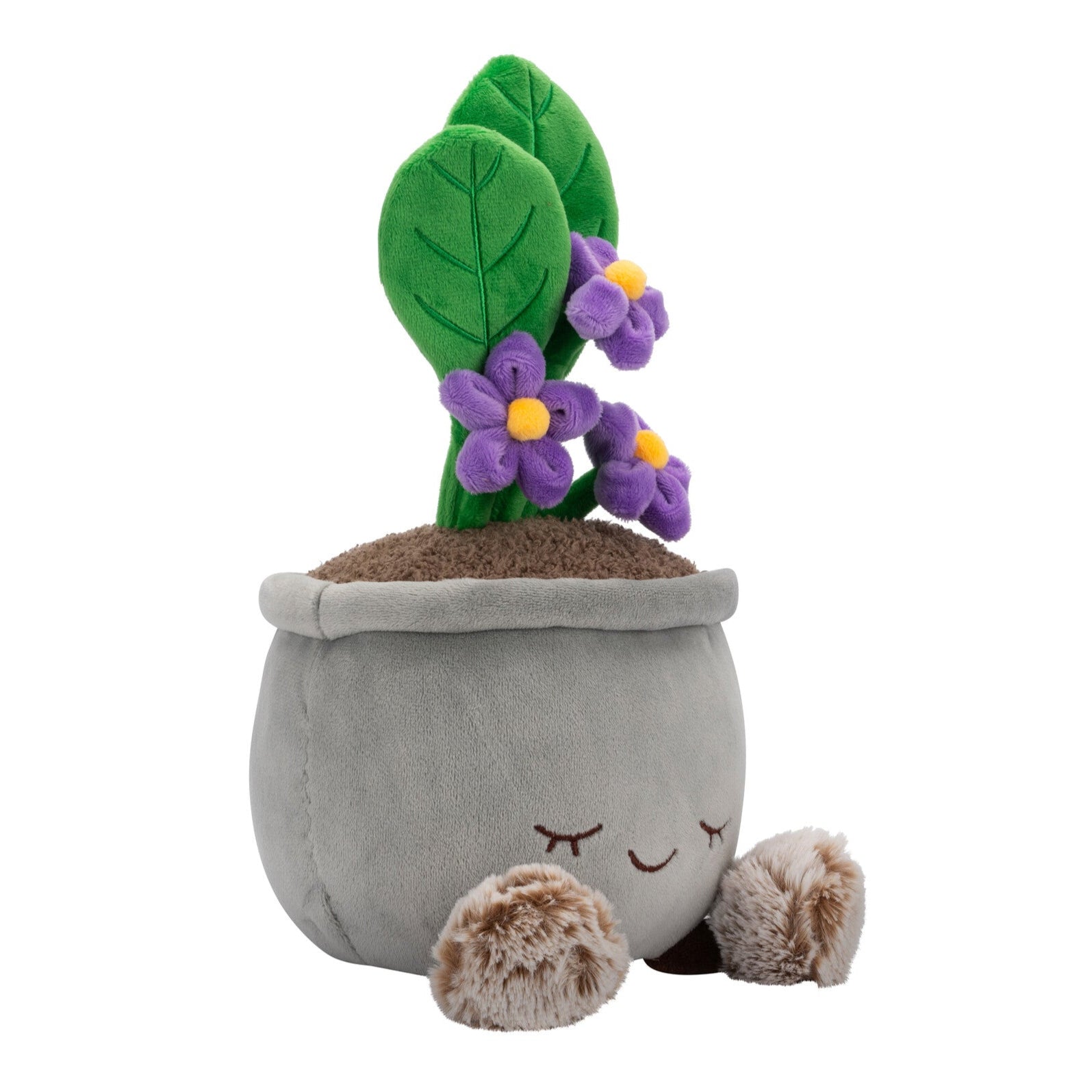 Greenhouse by Russ 12-Inch African Violet Plant Plush - Image 2