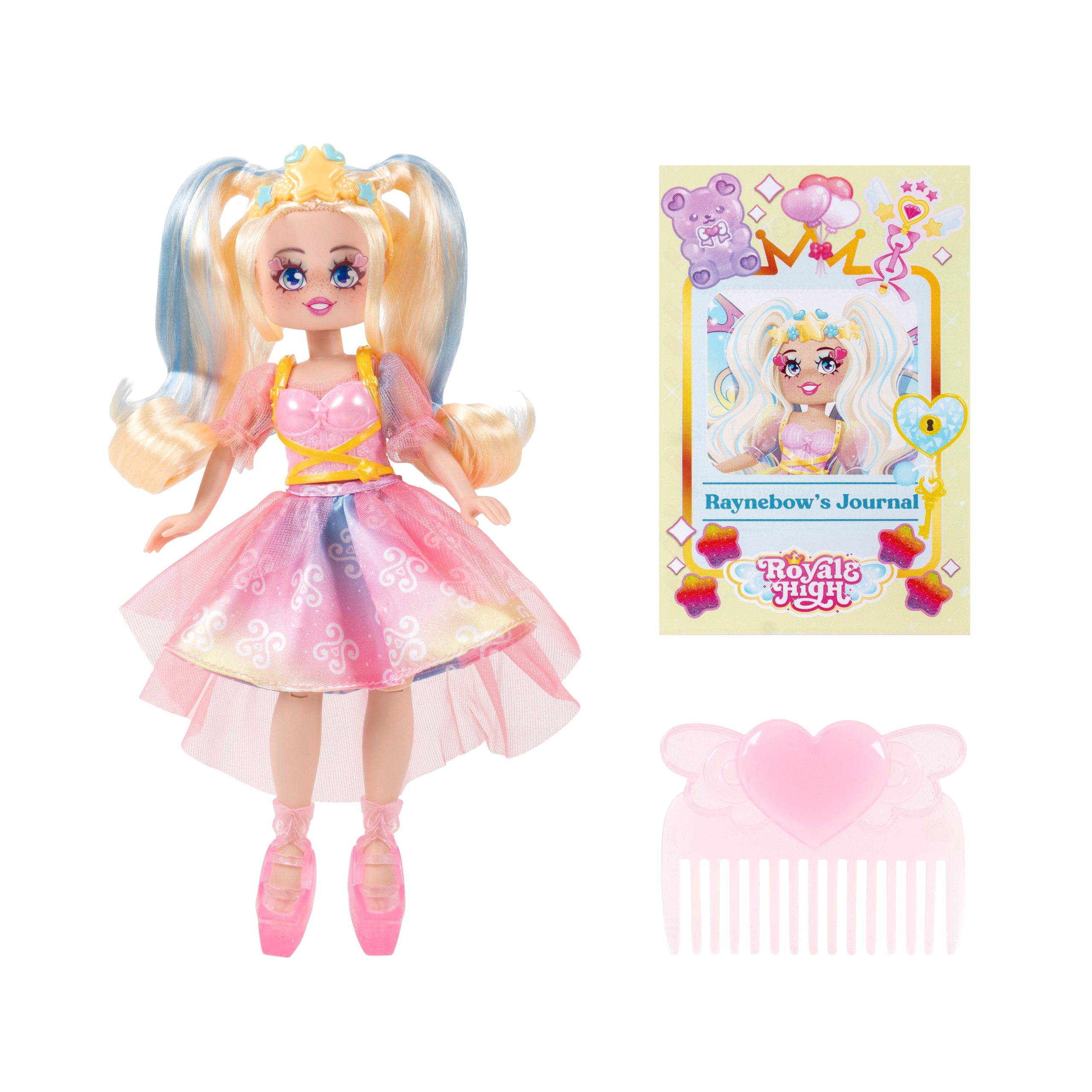 Royale High 9-Inch Fashion Doll - Raynebow the Light Fairy (Series 2) - Image 3