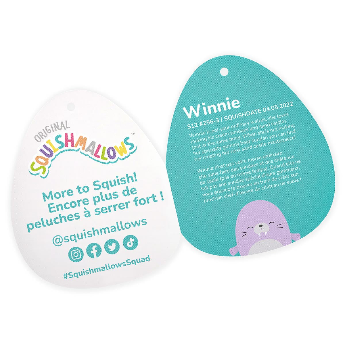 12-Inch Winnie the Purple Walrus - Image 6