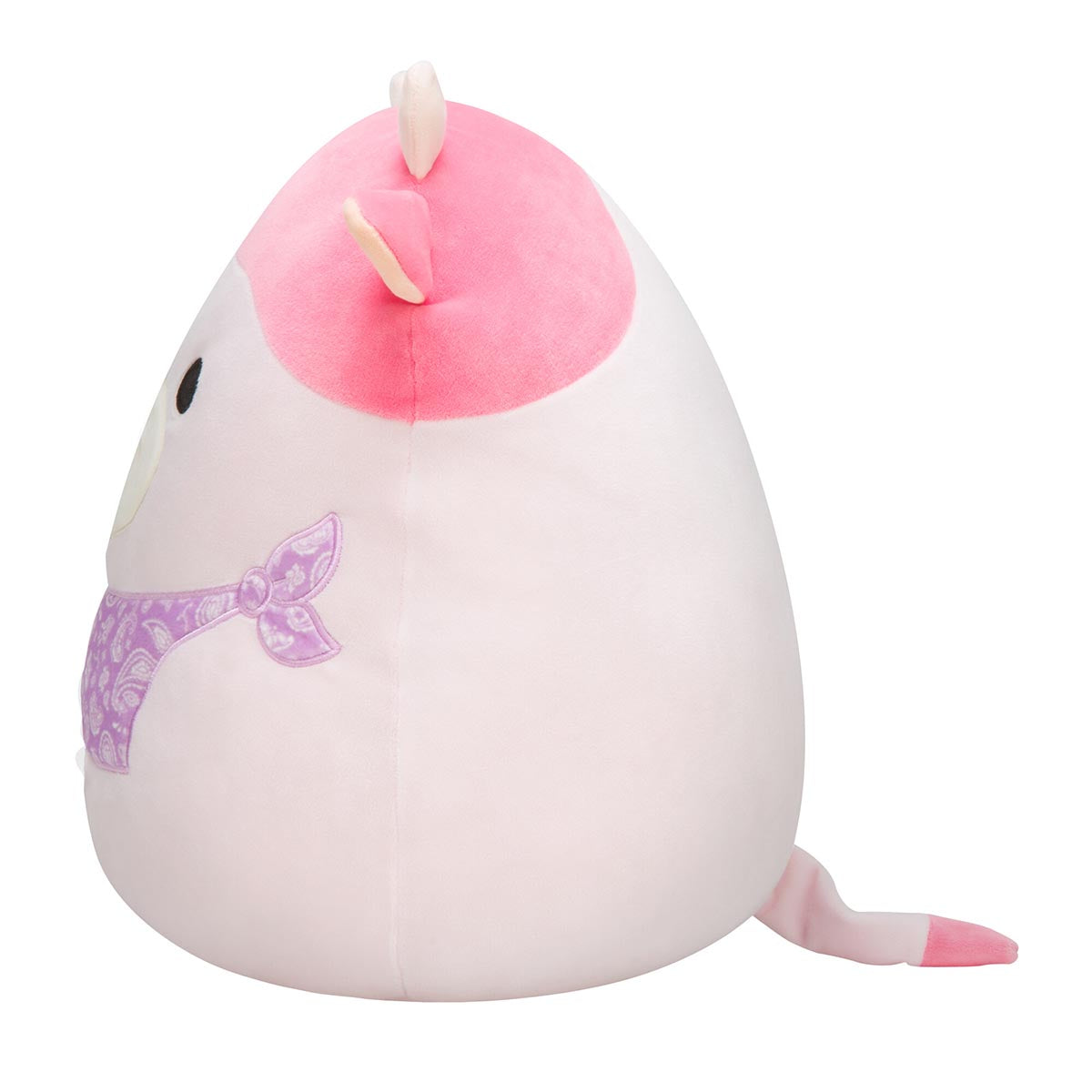 14-Inch Reshma the Light Pink Cow with Purple Bandana - Image 3