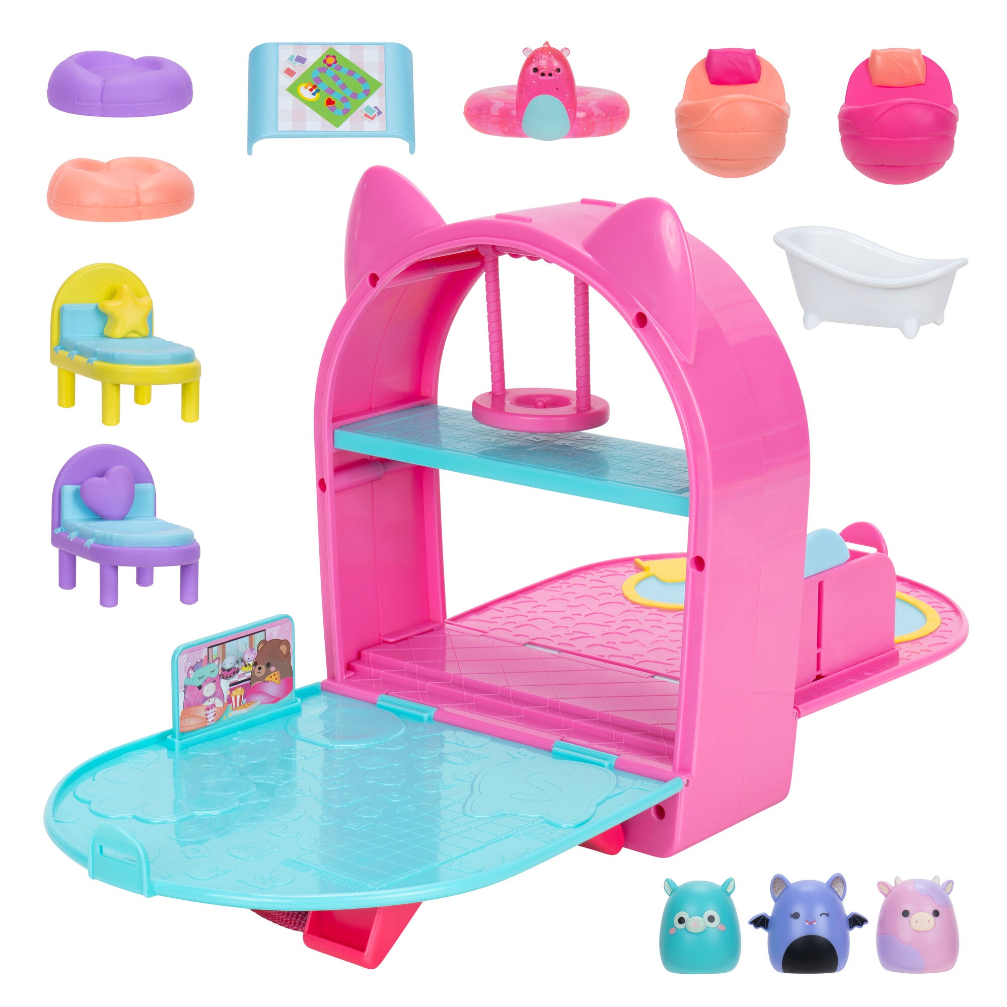 Squish-a-longs Party Pack On-the-Go Playset - Image 7