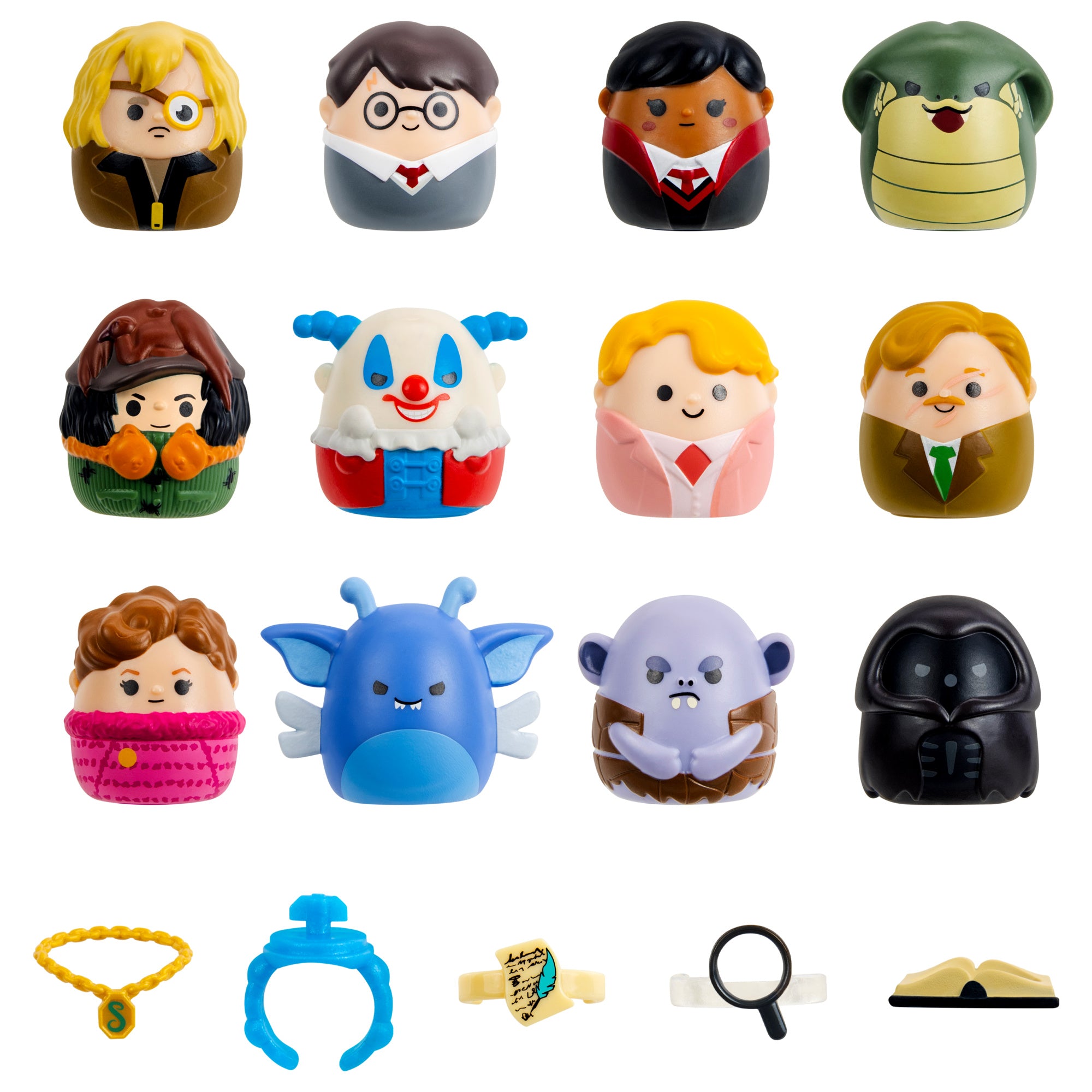 Squish-a-longs Harry Potter Mini-Squish + Accessory 12-Pack – Defense Against the Dark Arts Class - Image 2