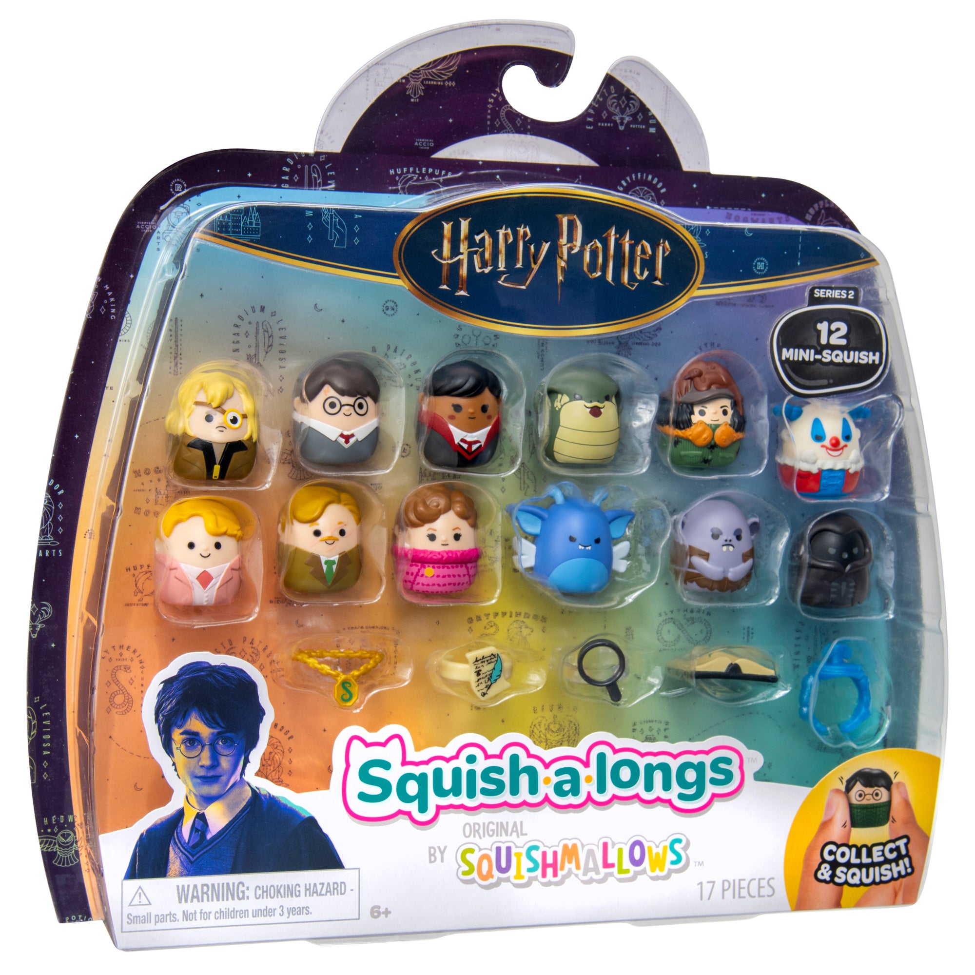 Squish-a-longs Harry Potter Mini-Squish + Accessory 12-Pack – Defense Against the Dark Arts Class - Image 9