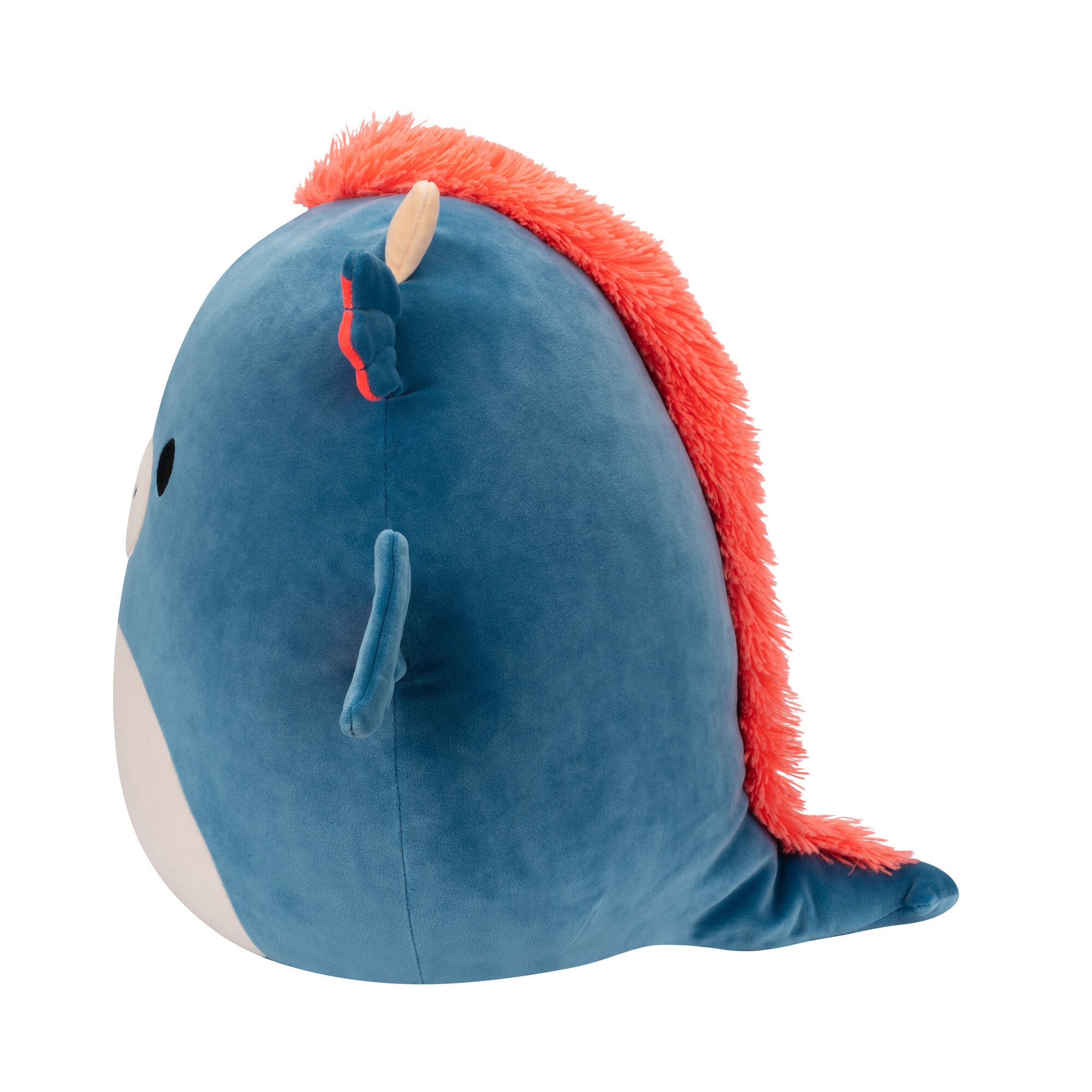 14-Inch Carin the Blue Dragon with Orange Mane - Image 3