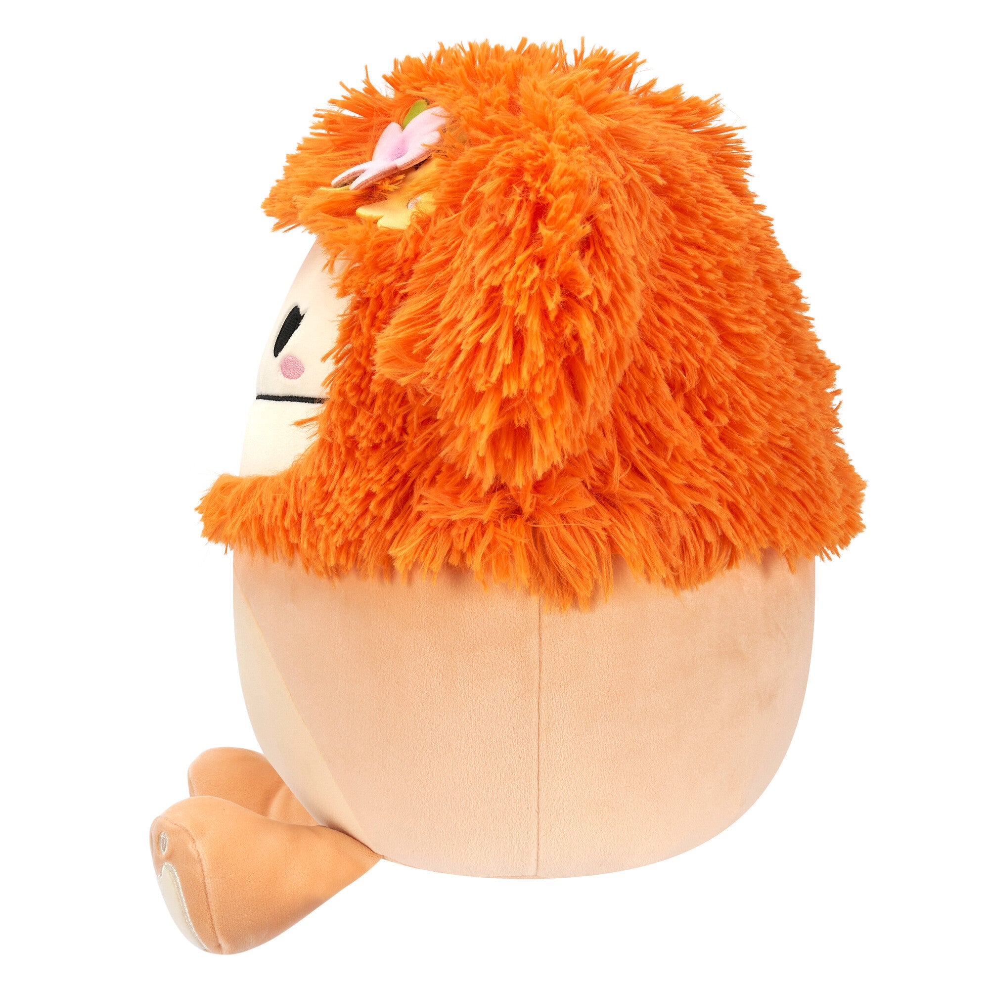 12-Inch Shasta the Peach Bigfoot with Tropical Flower - Image 3