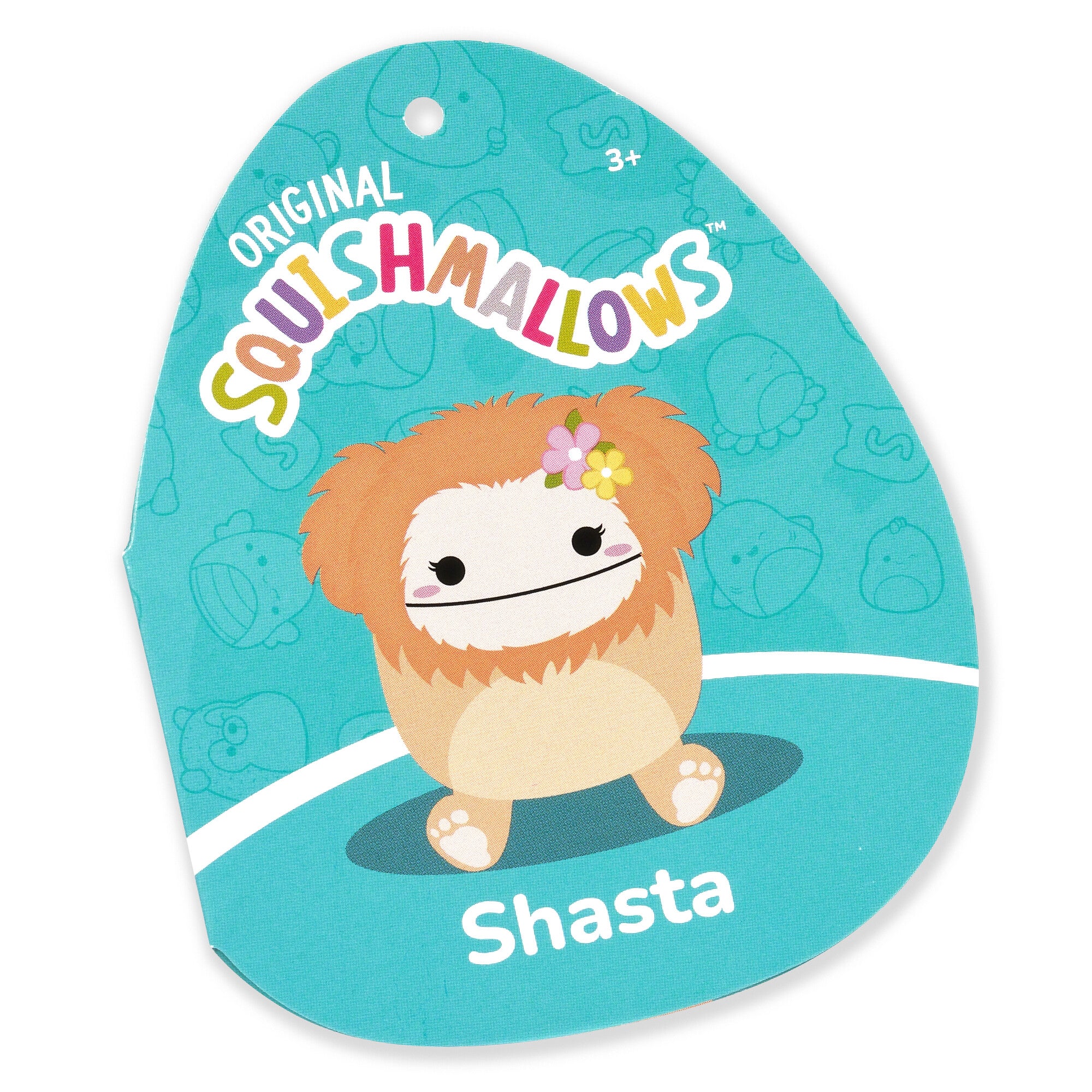 12-Inch Shasta the Peach Bigfoot with Tropical Flower - Image 5