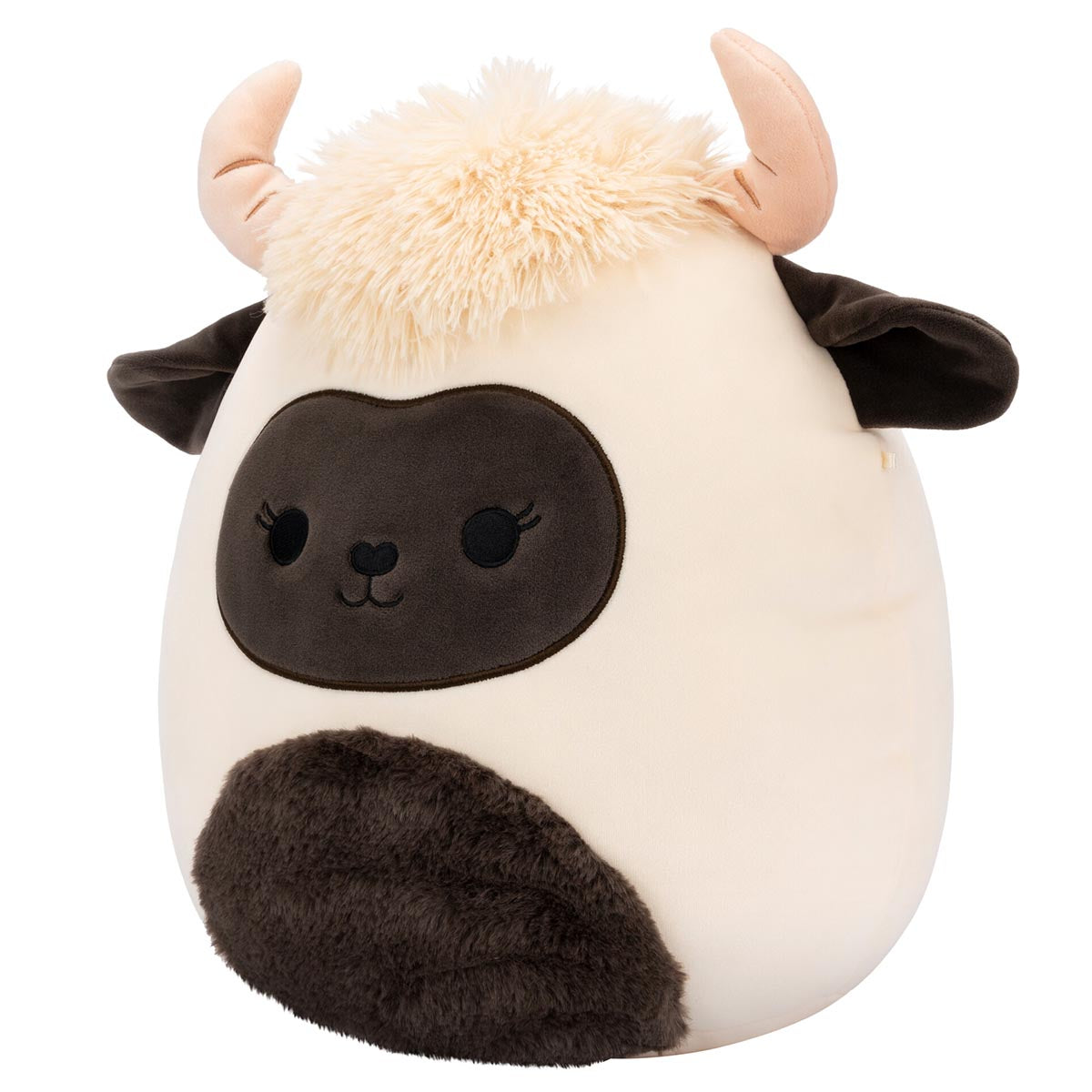 12-Inch Venus the Blacknose Sheep with Fuzzy Black Belly - Image 2