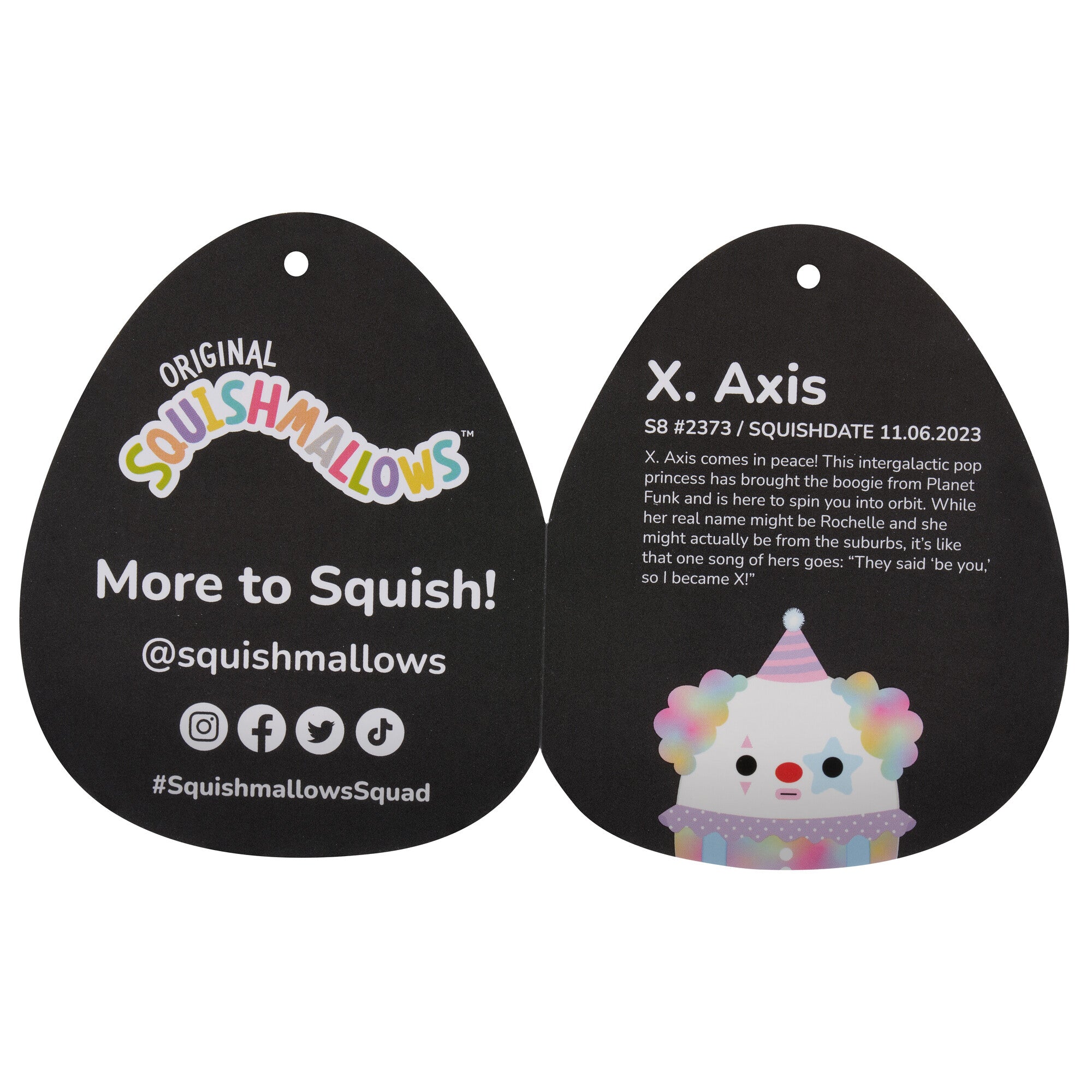 8-Inch Select Series: X. Axis the Pastel Clown - Image 6