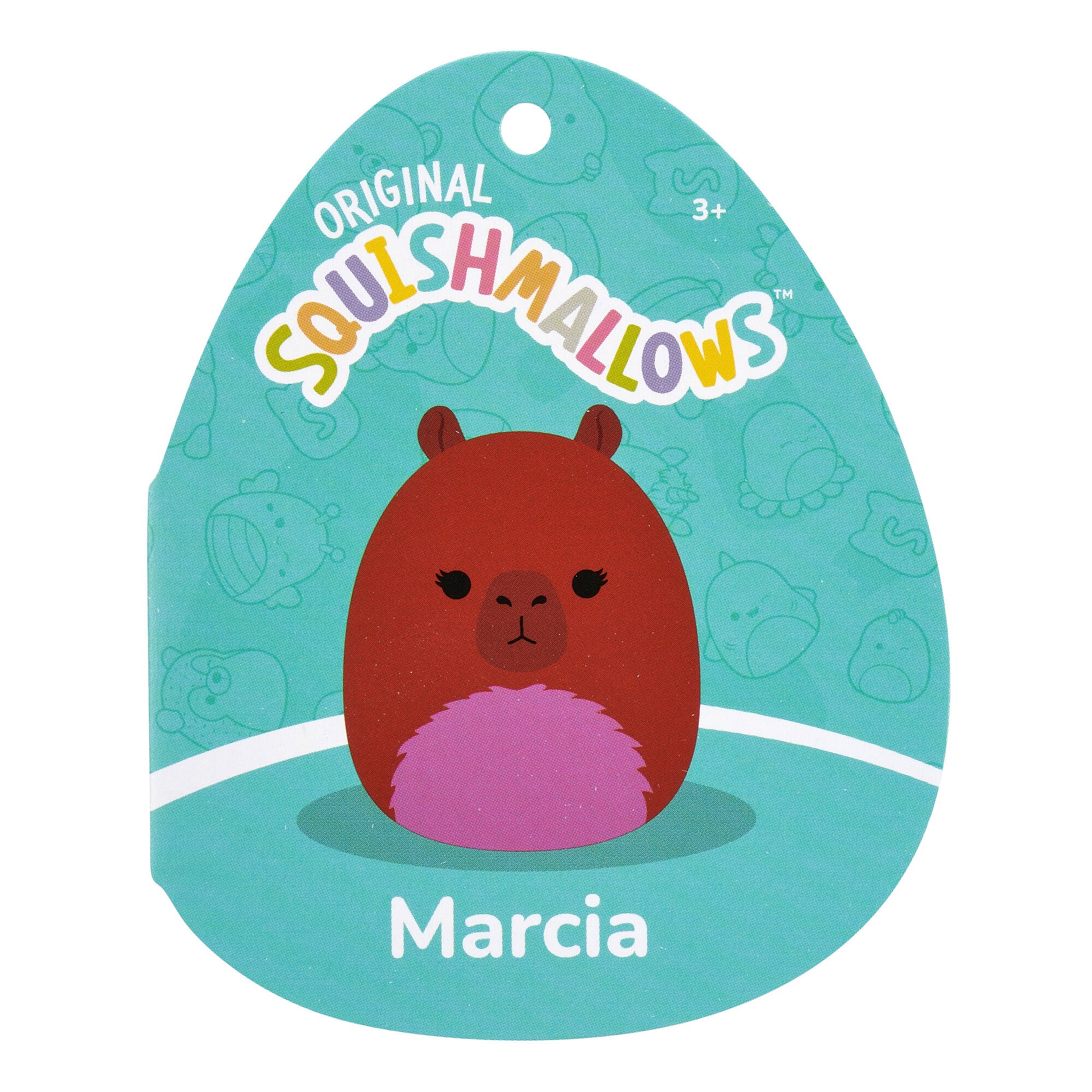 8-Inch Marcia the Maroon Capybara - Image 5