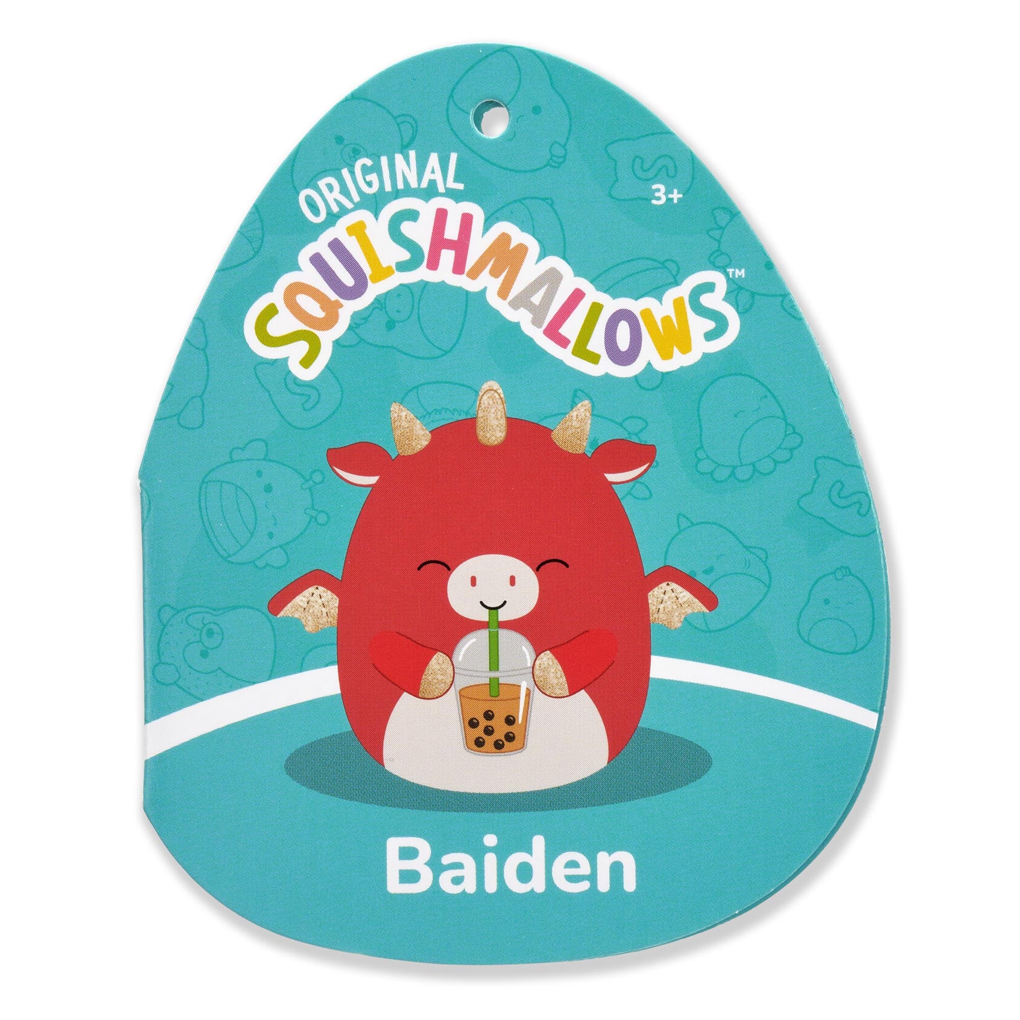 12-Inch Baiden the Red Dragon with Boba Drink - Image 5