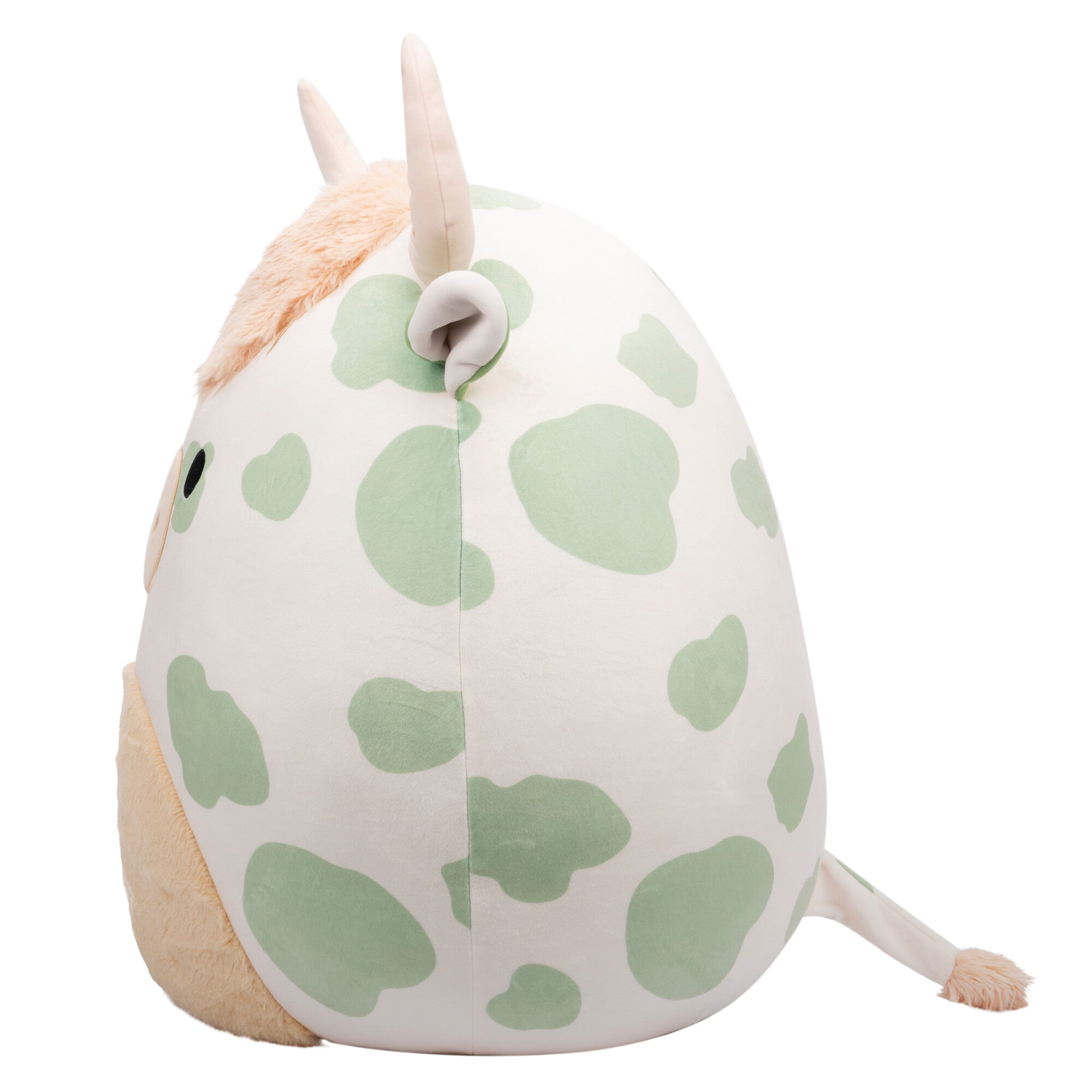 20-Inch Celestino the Sage Green Spotted Highland Cow - Image 3