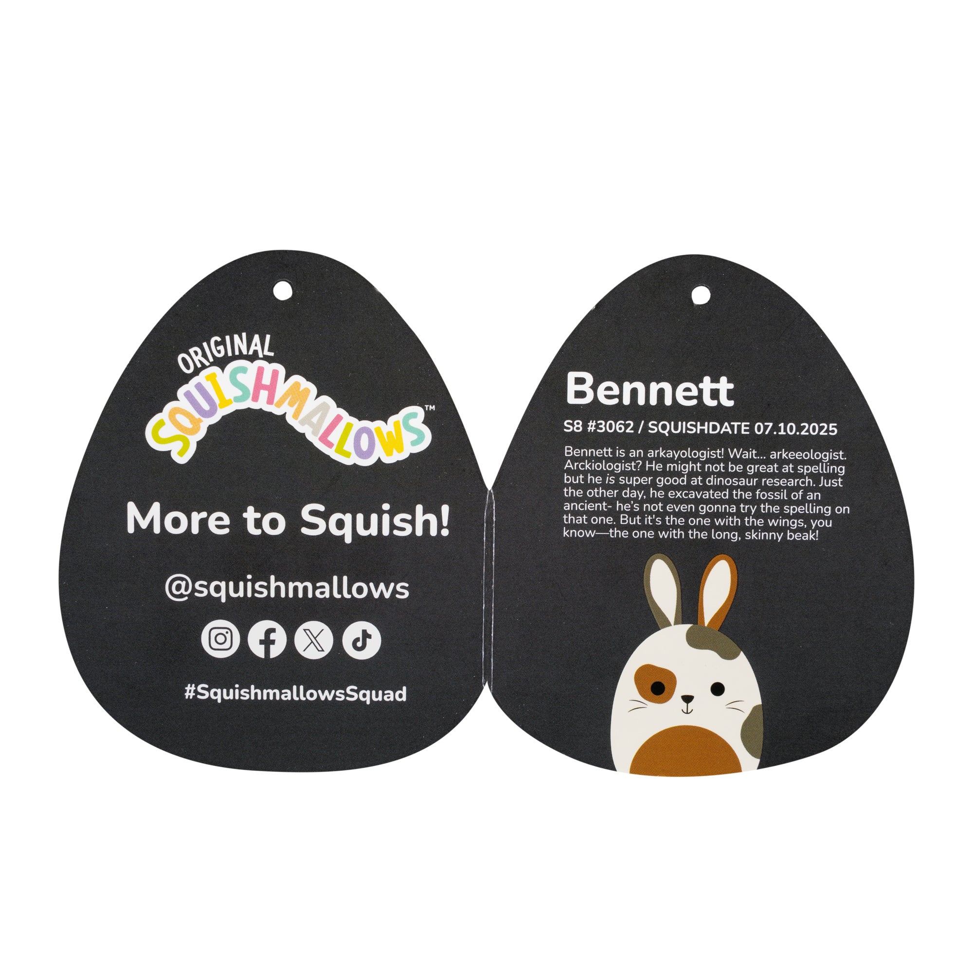 8-Inch Select Series Bennett the Dutch Bunny - Image 7