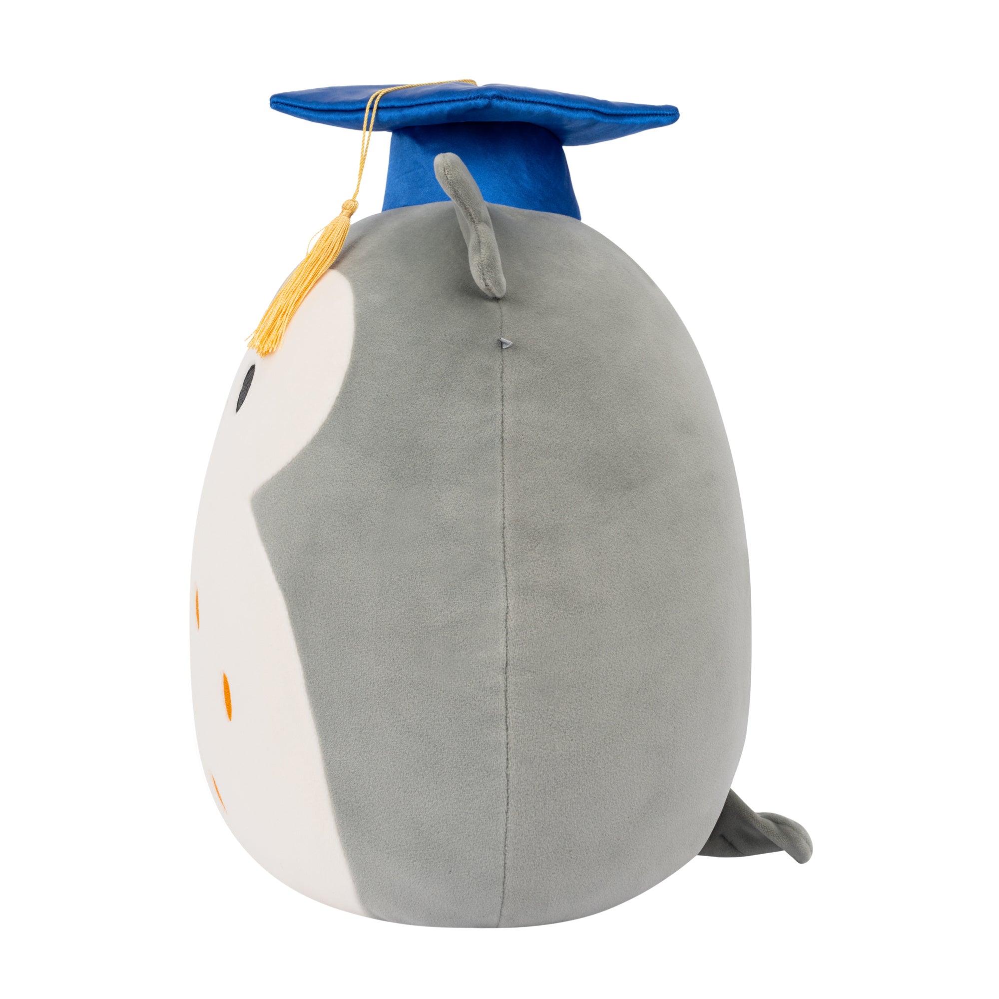 12-Inch Hoot the Grey Owl in Graduation Cap - Image 3